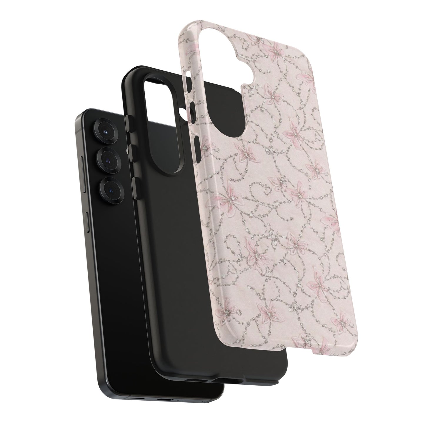 Pink Butterfly - Protective Phone Case