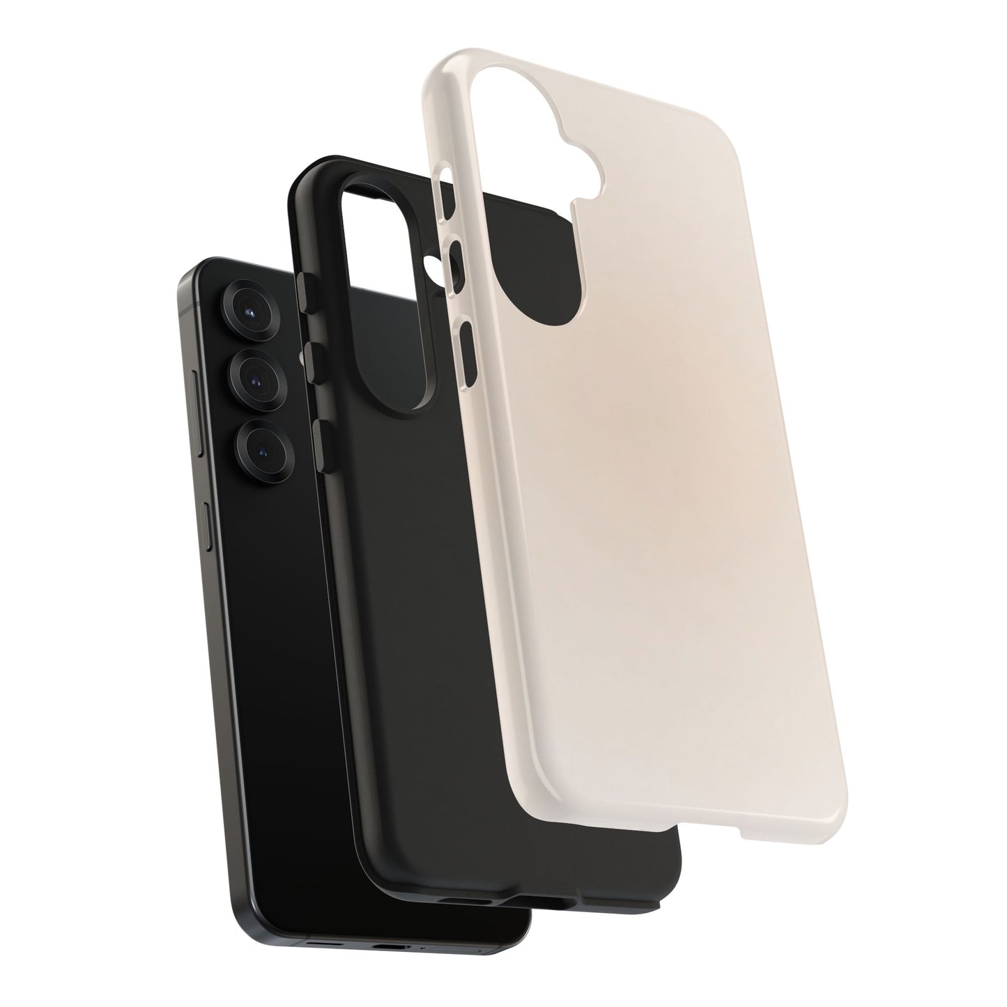Beige Ombre - Protective Phone Case
