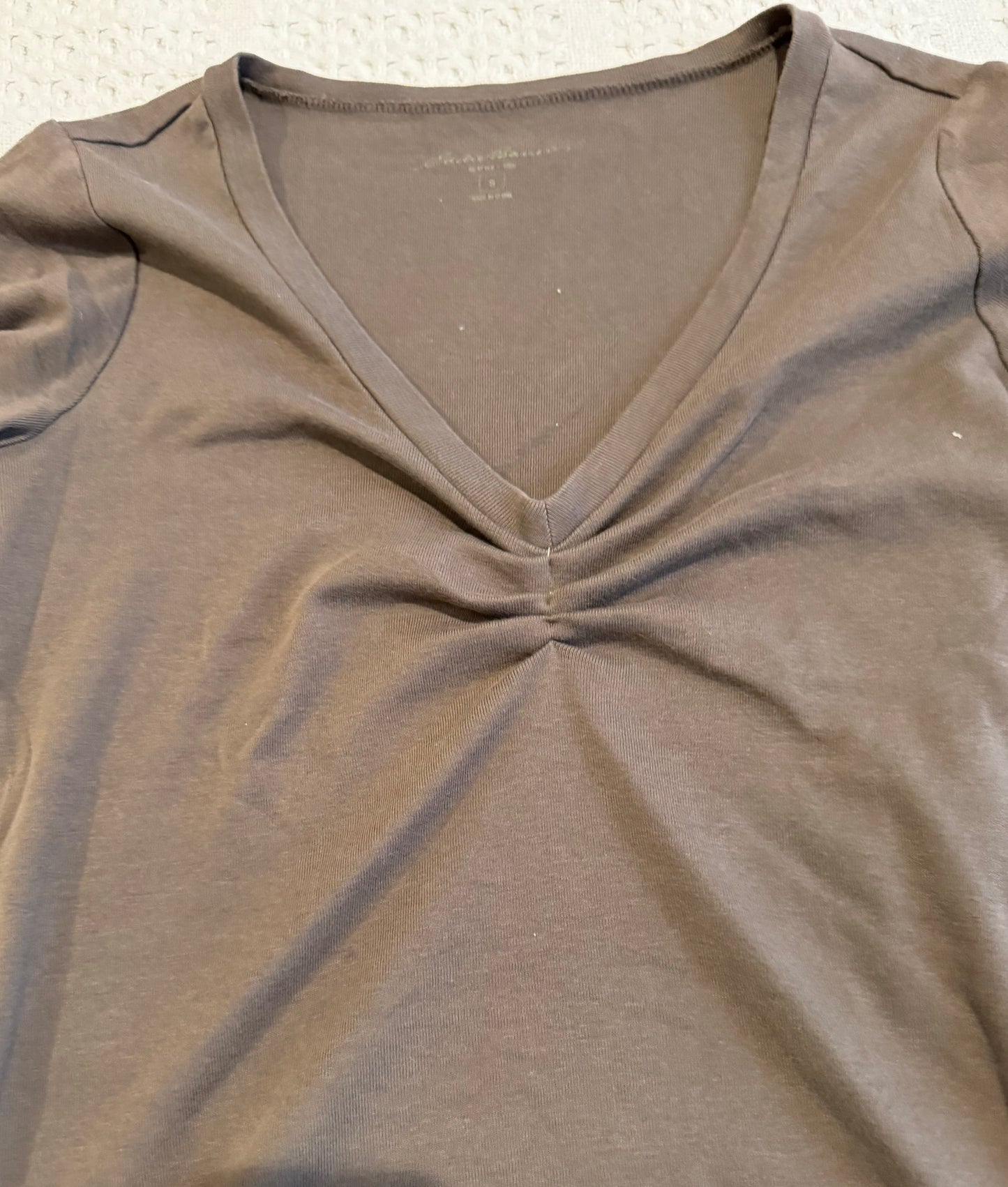 Coquette Brown Top