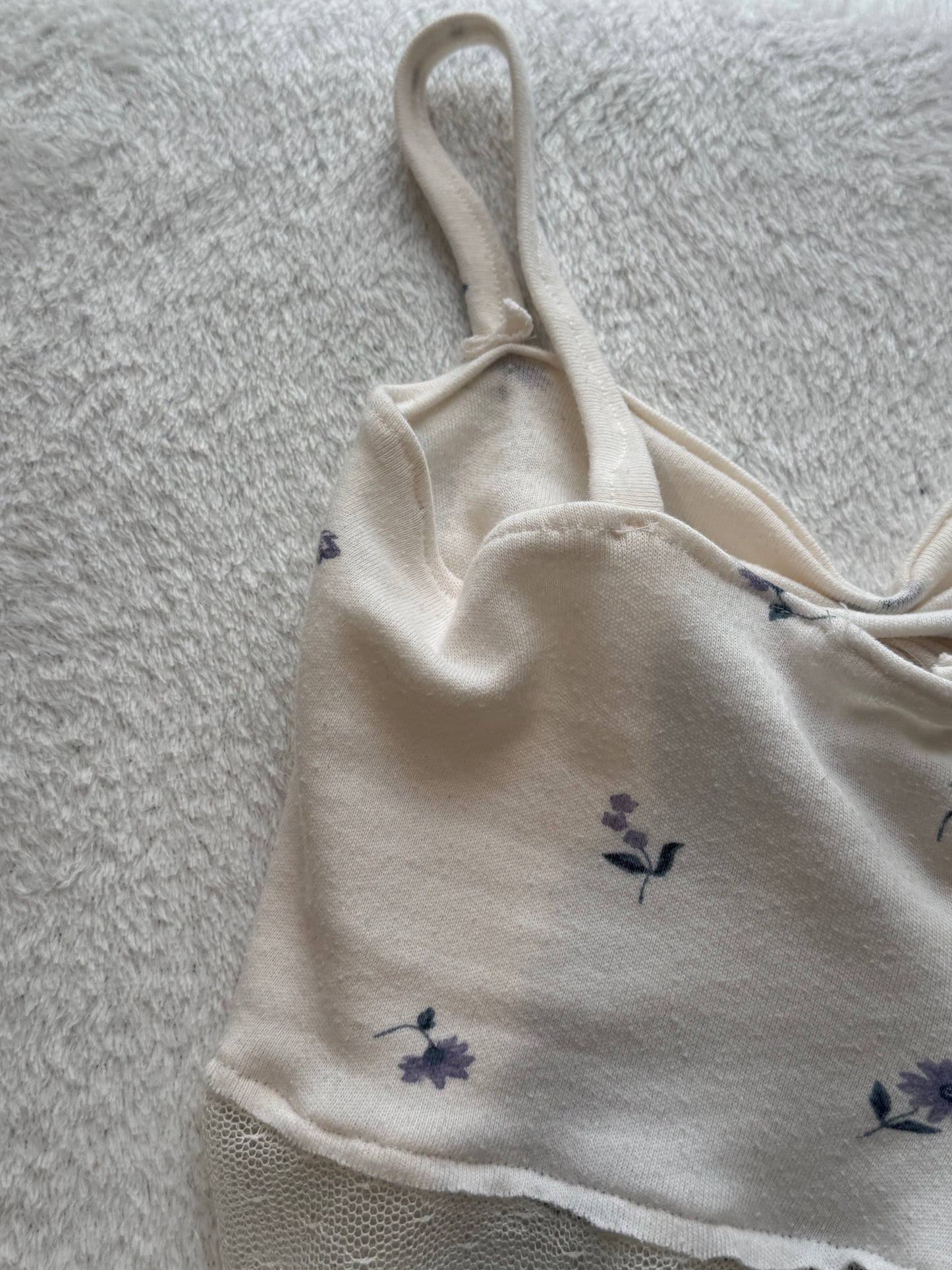 Floral and Lace Fairy Top