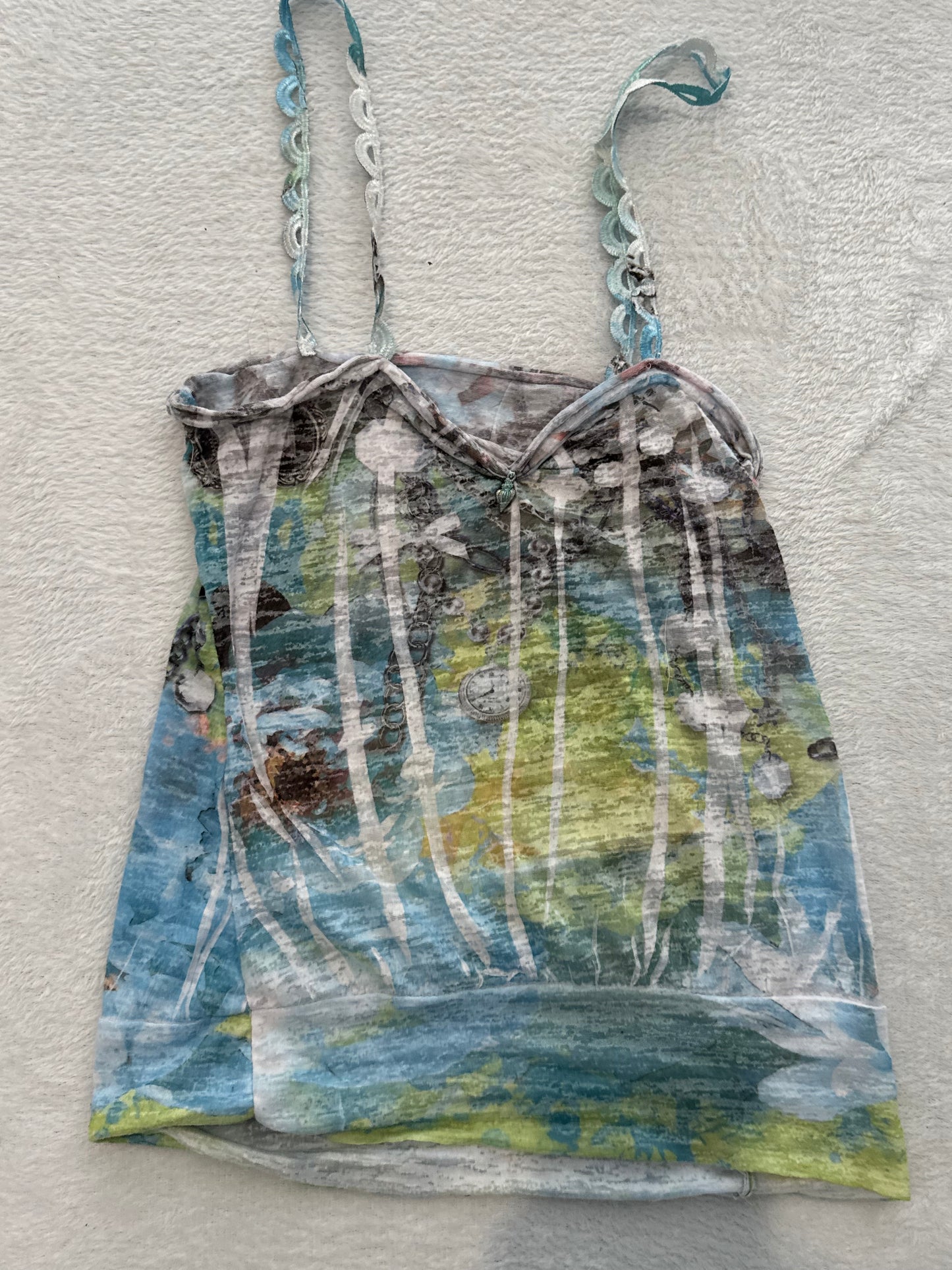 Pretty Boho Cami with Shell