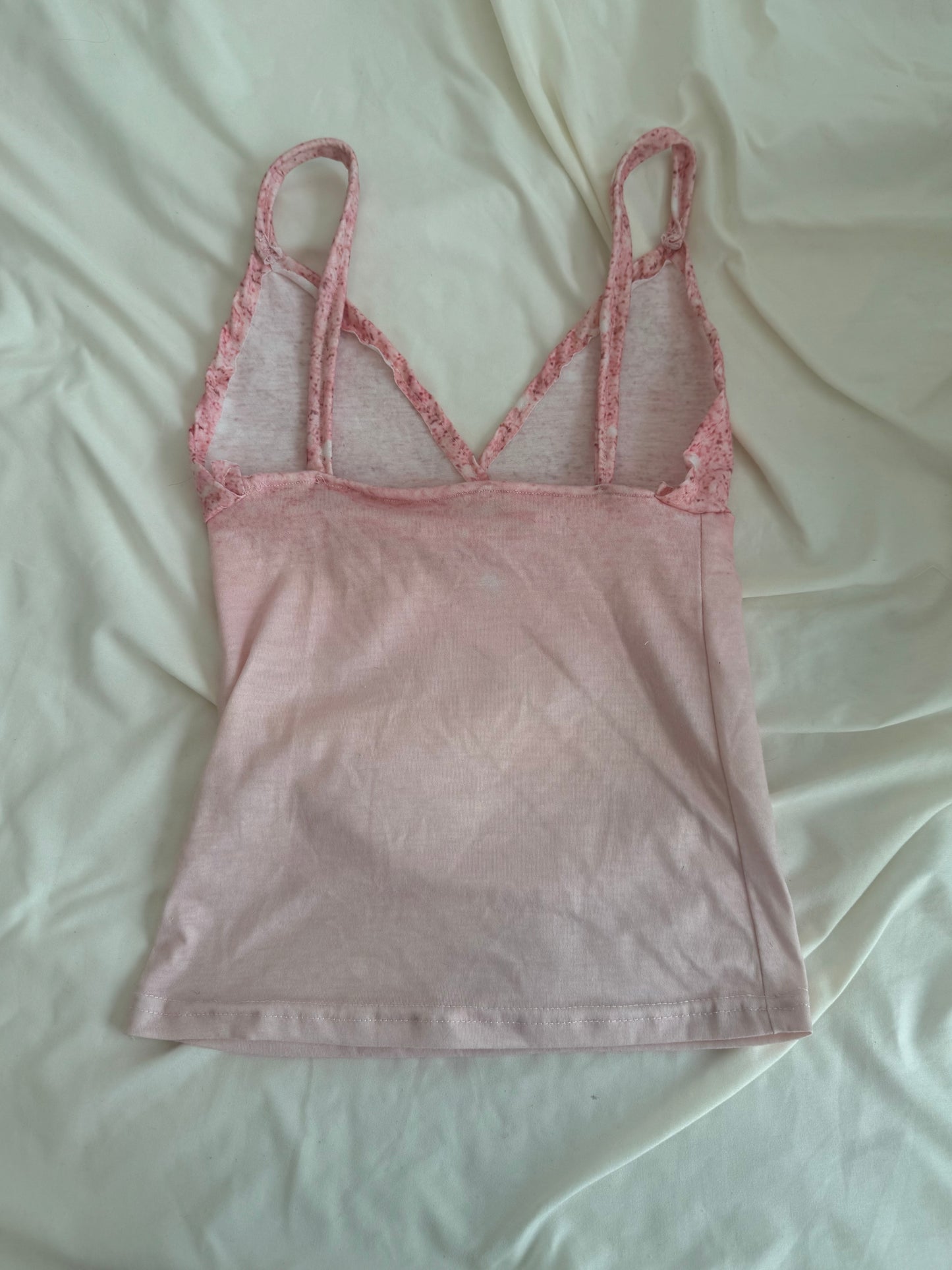 Fitted Pink Top with Gorgeous Design