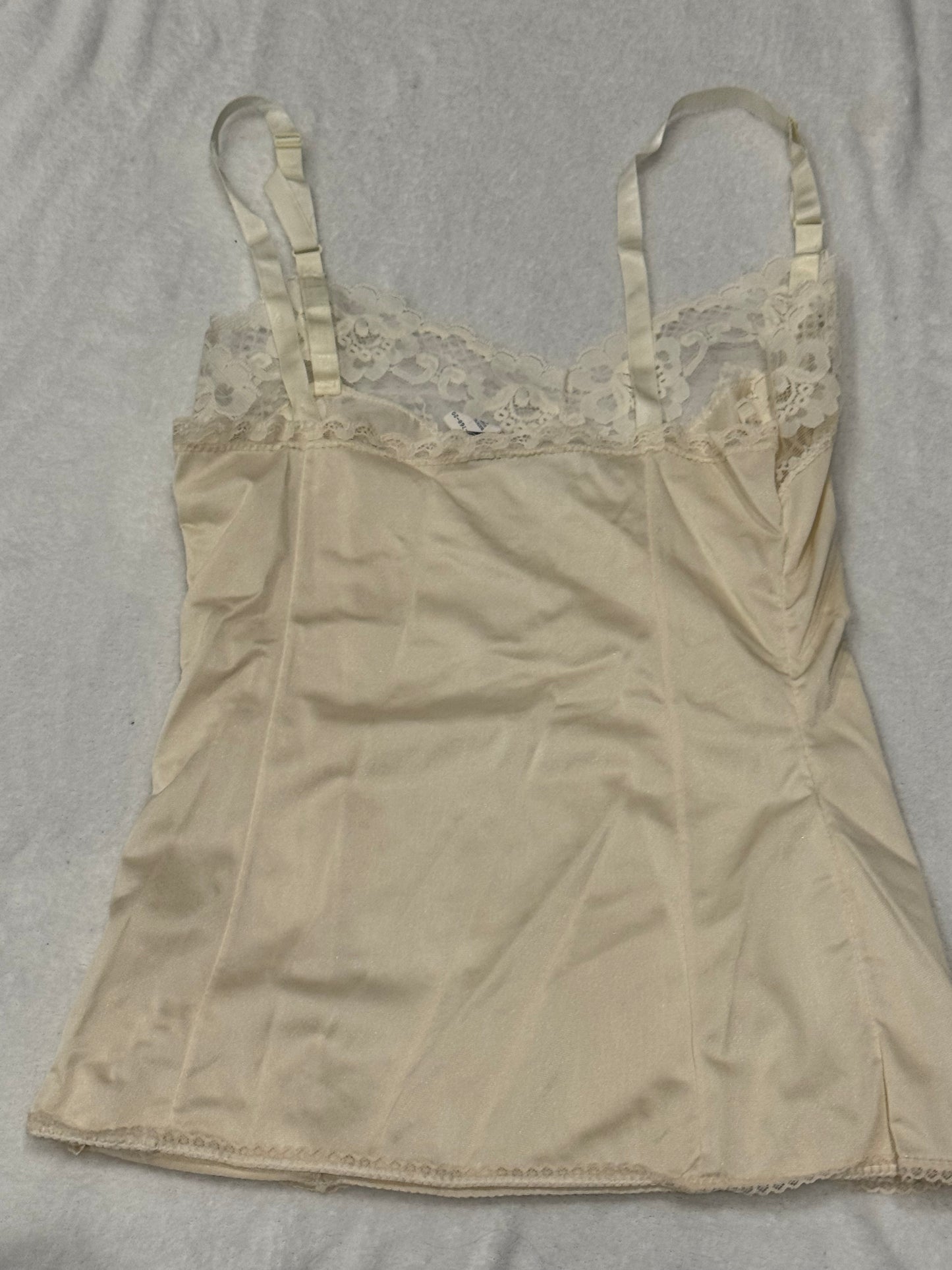 Fitted Slip Cami with Lace