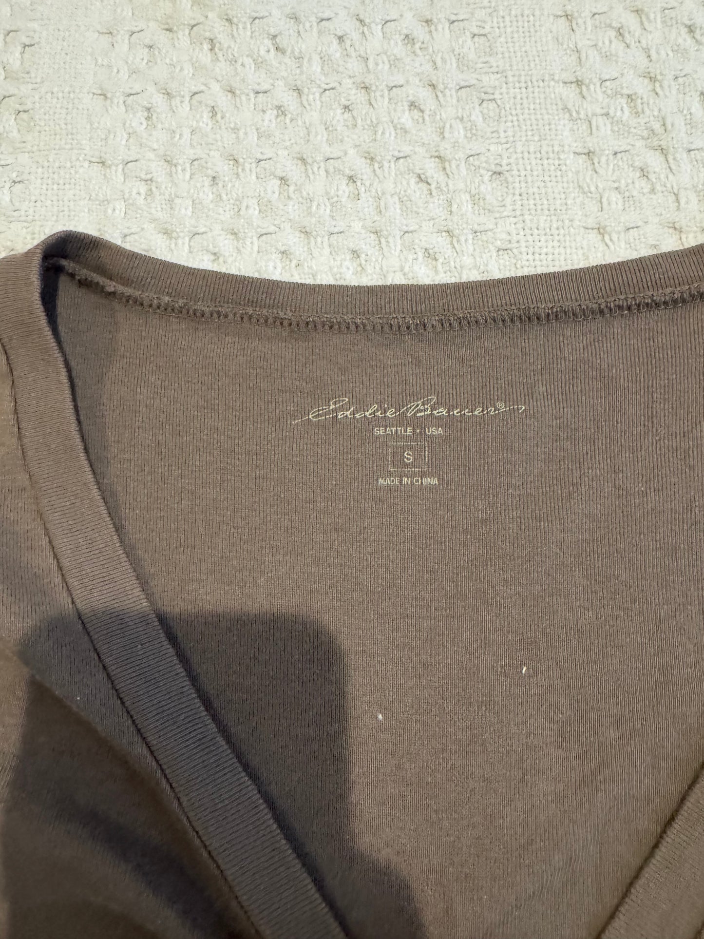 Coquette Brown Top