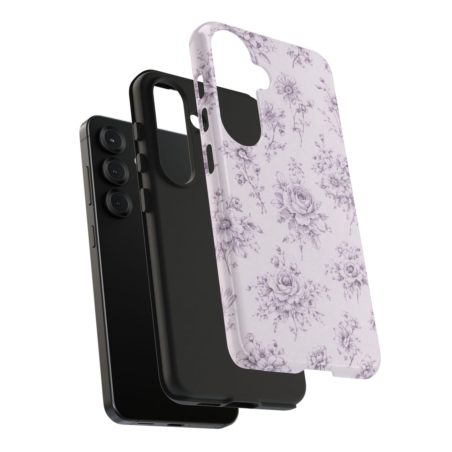 Lavender Bouquet - Protective Phone Case
