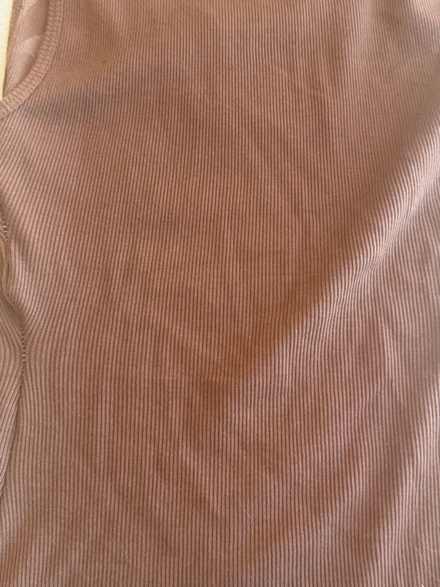 Brown Y2K Top with Sequins