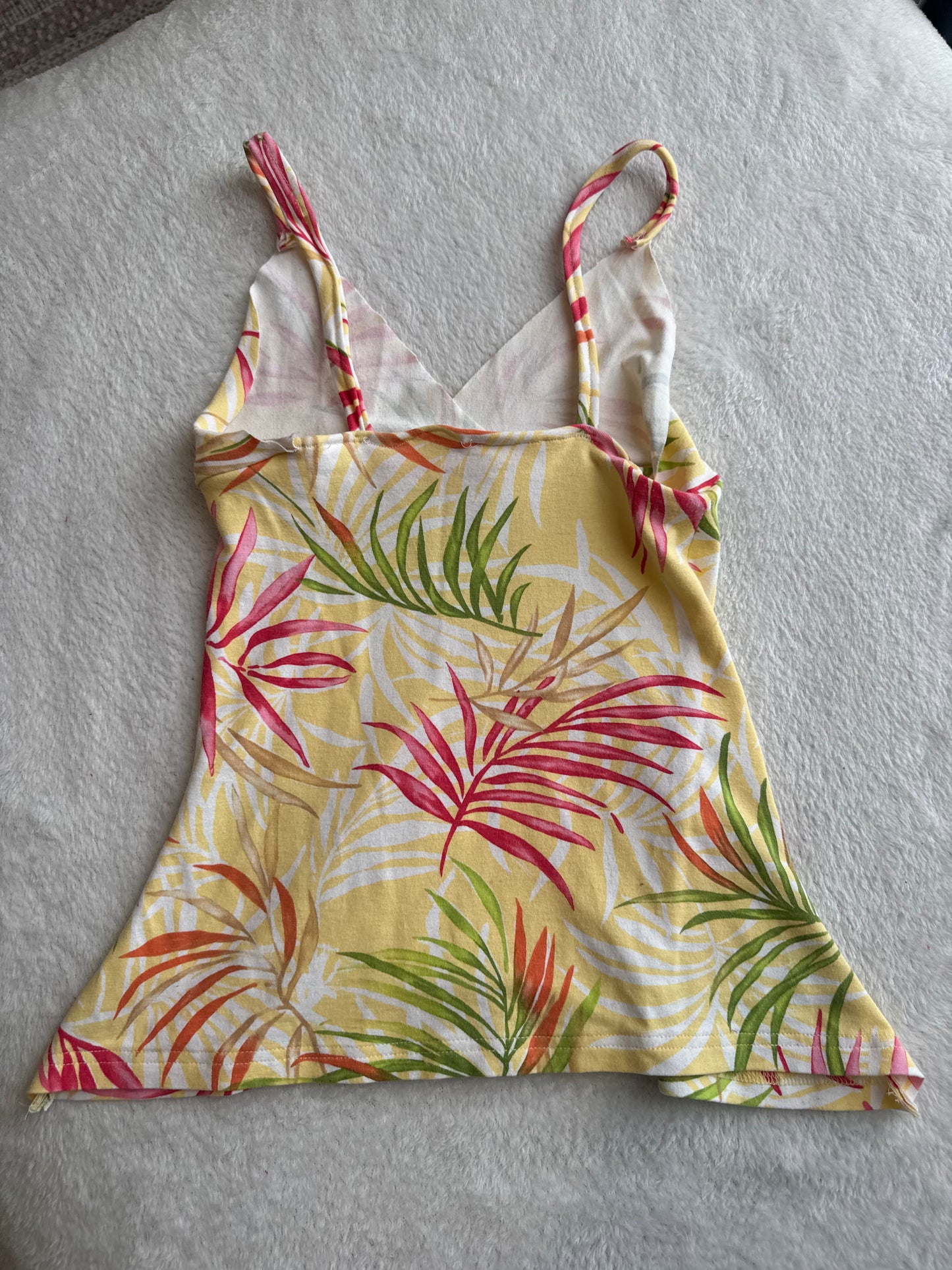 Yellow Beachy Cami Top