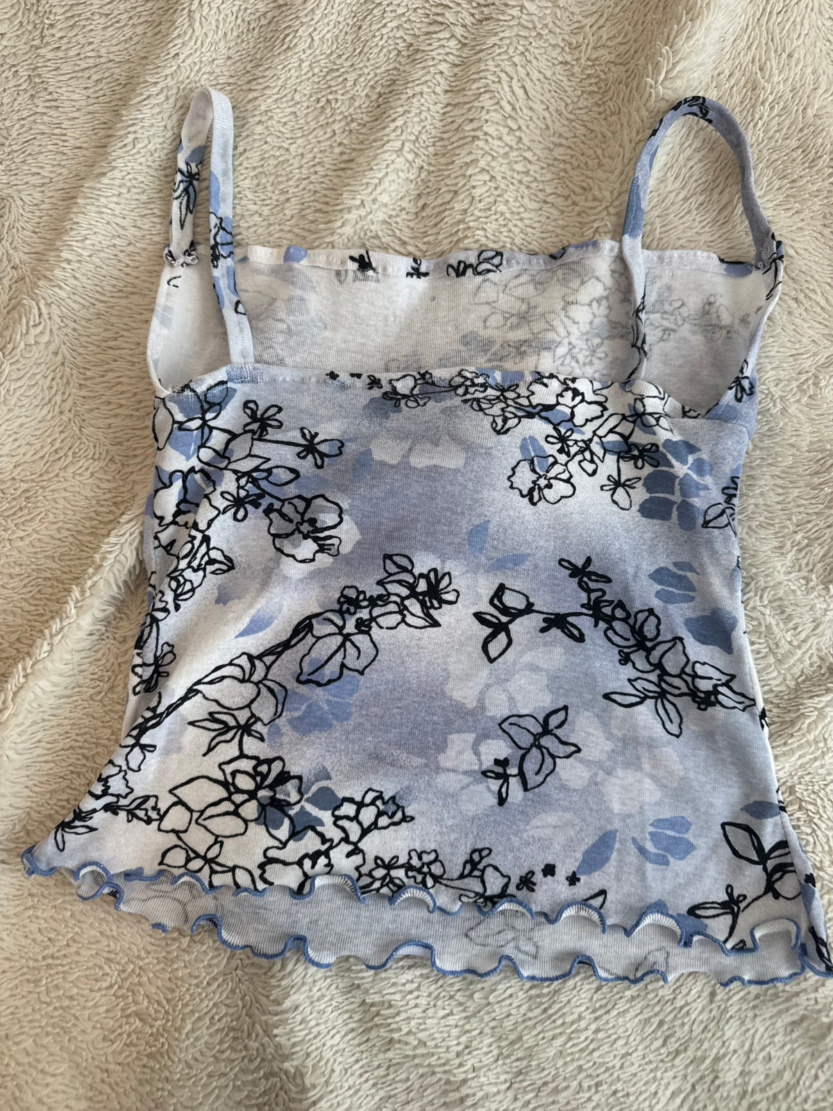 Blue Fairy Top with Sequins