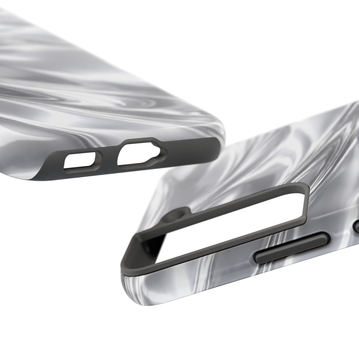 Silver Metallic - Protective Phone Case