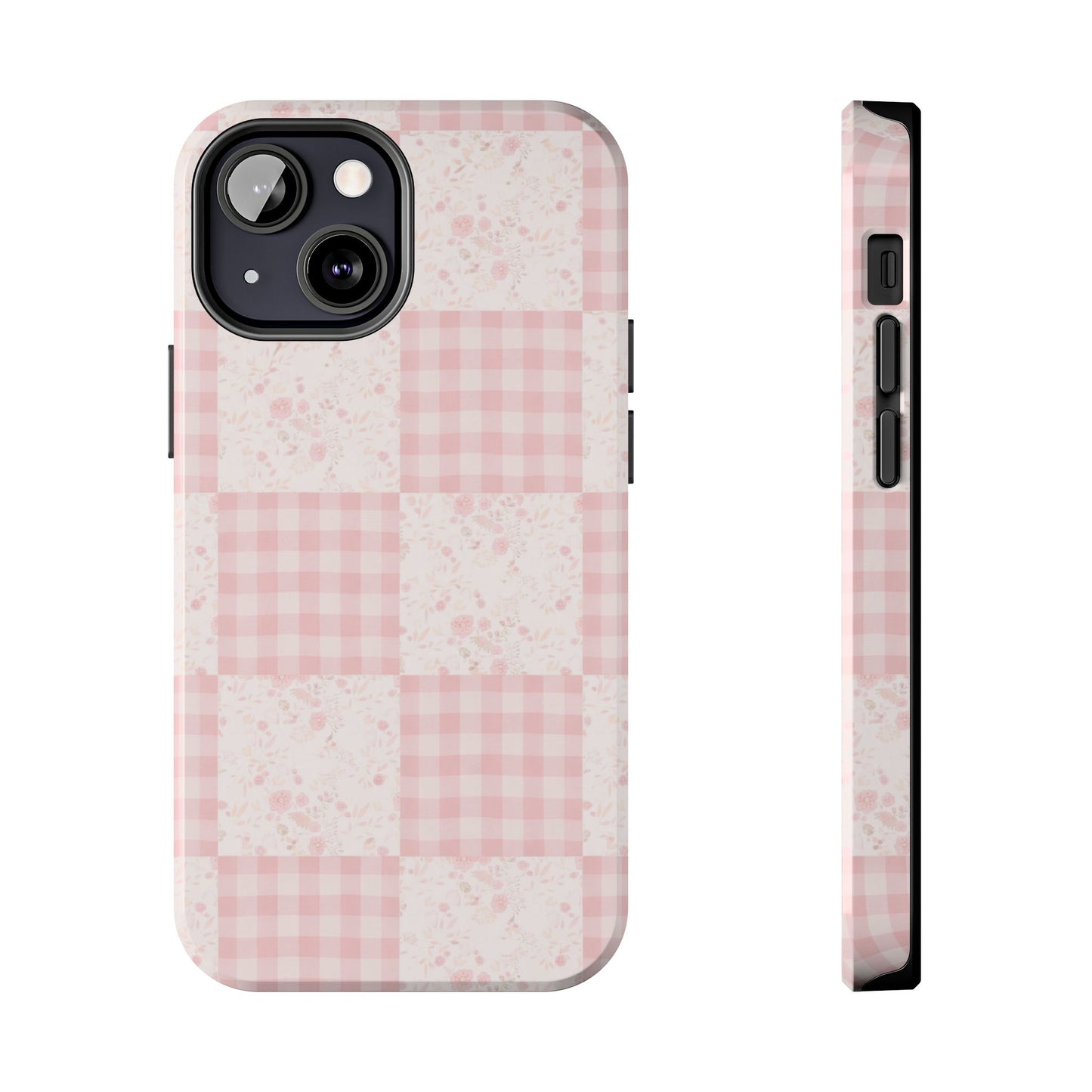 Baby Pink Quilt - Protective Phone Case