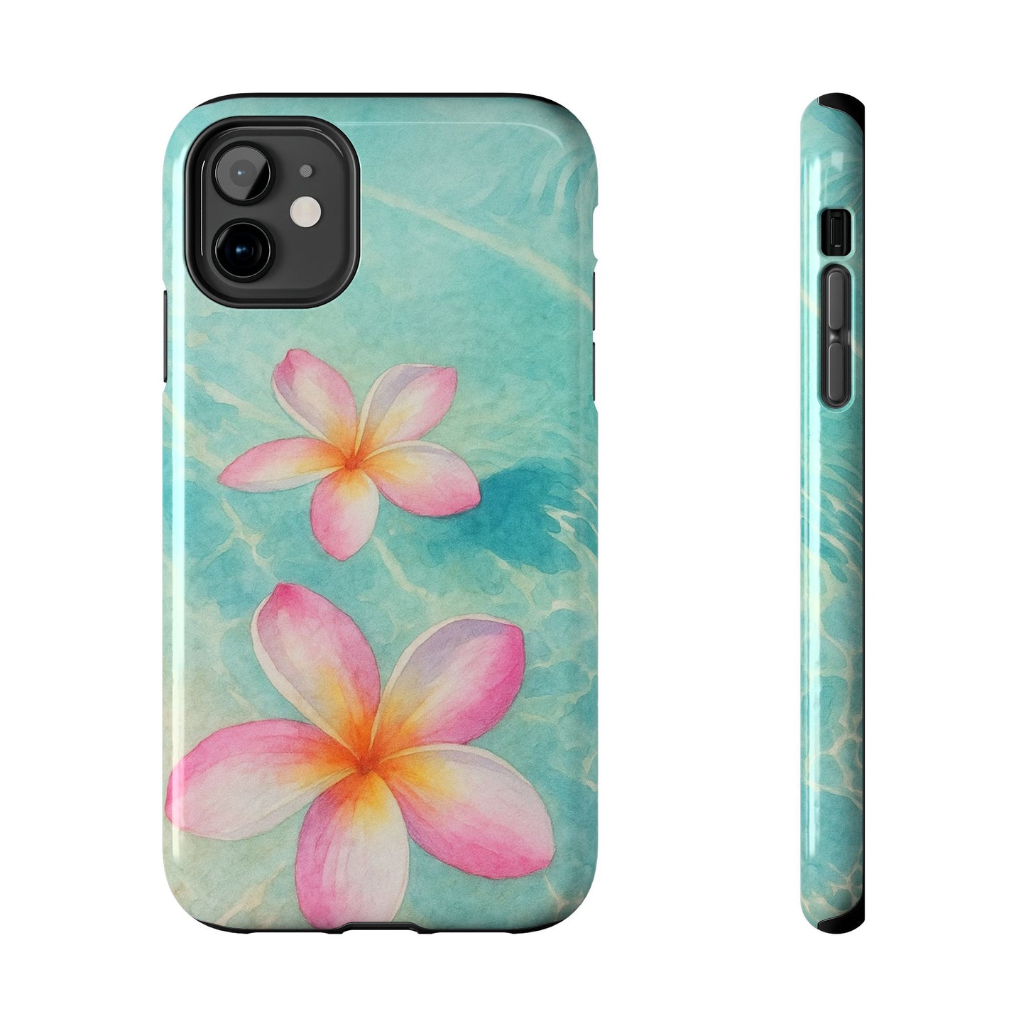 Tropical Flowers - Protective Phone Case