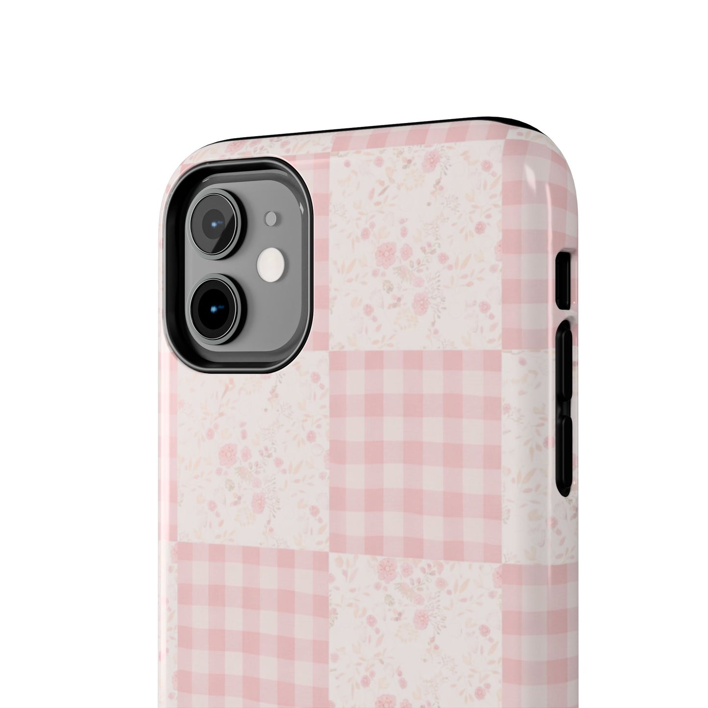 Baby Pink Quilt - Protective Phone Case