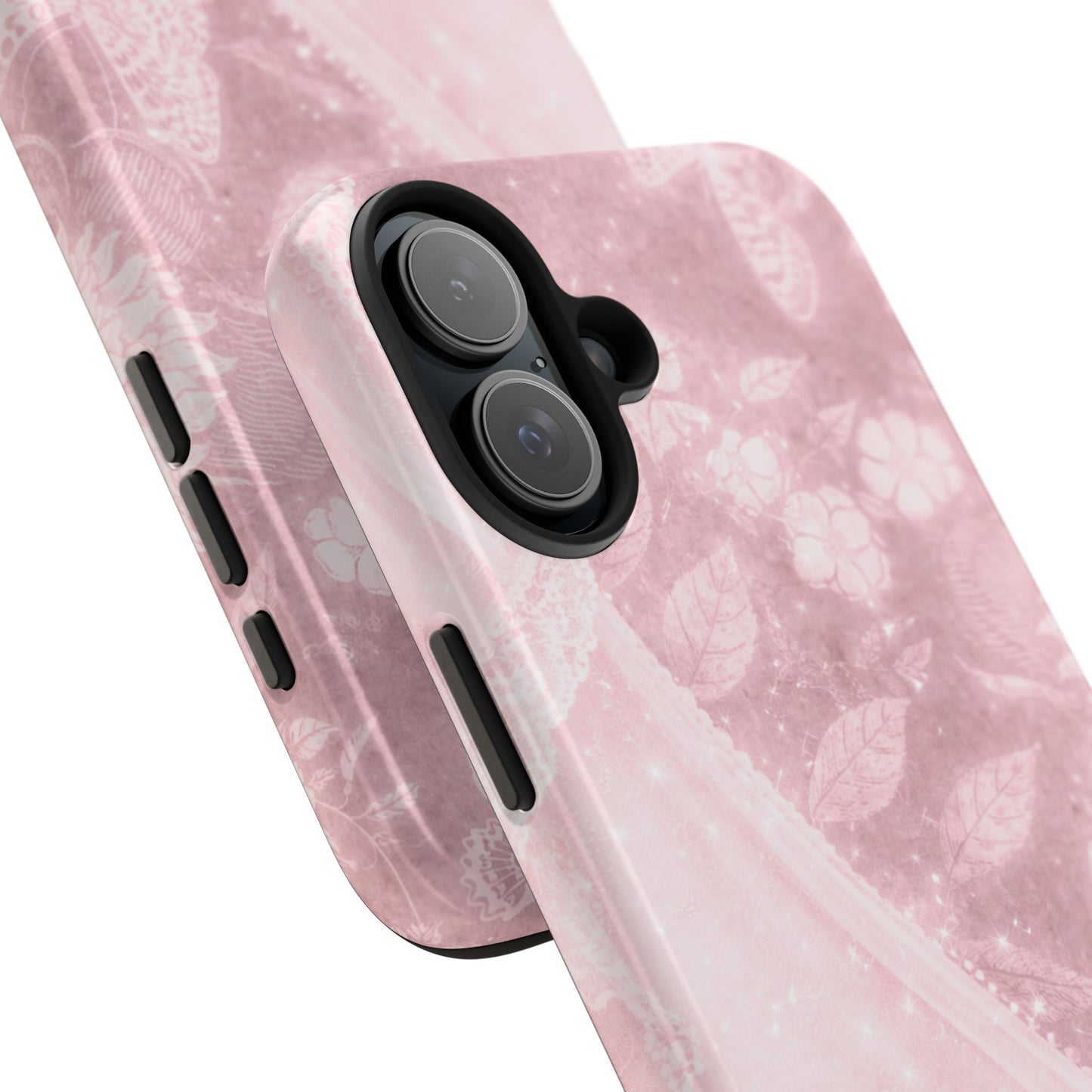 Pink Paisley - Protective Phone Case