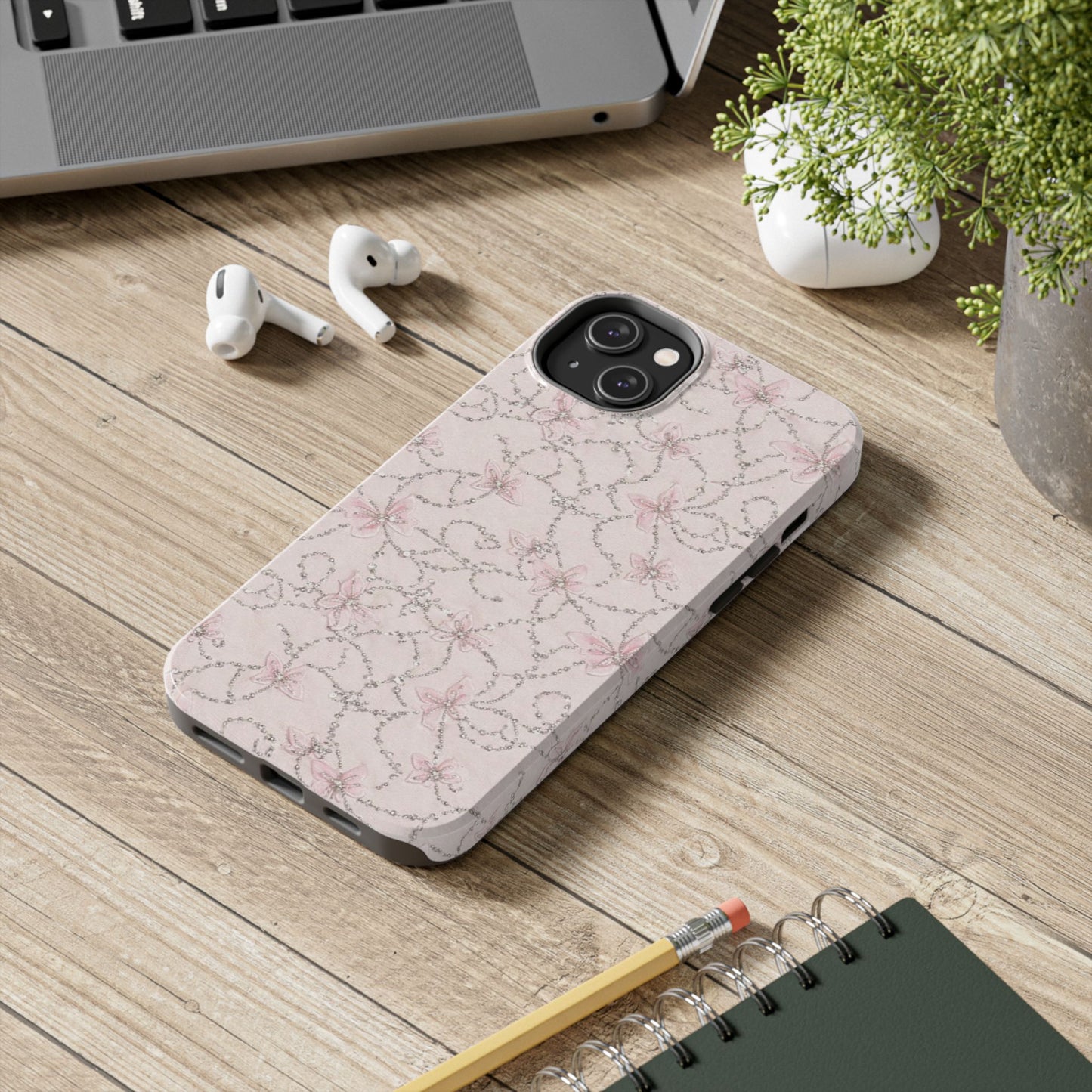 Pink Butterfly - Protective Phone Case