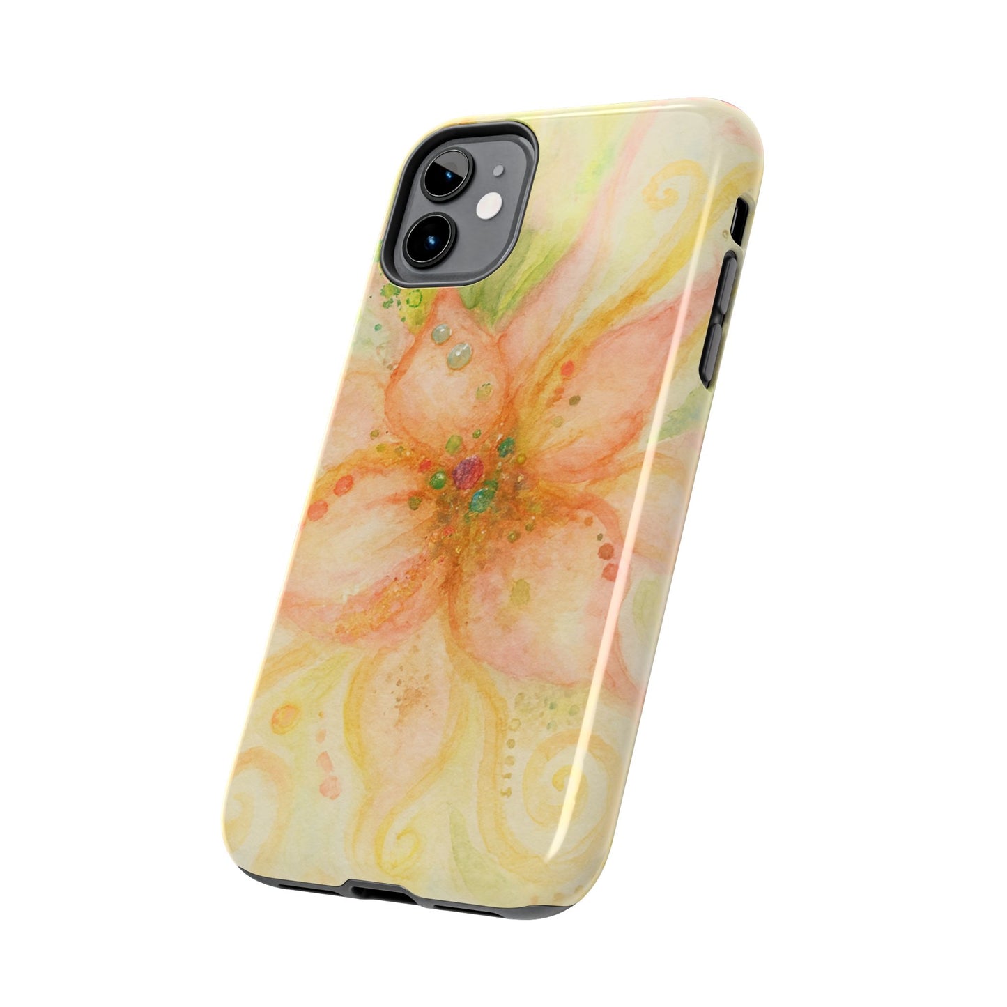 Shimmery Flower - Protective Phone Case