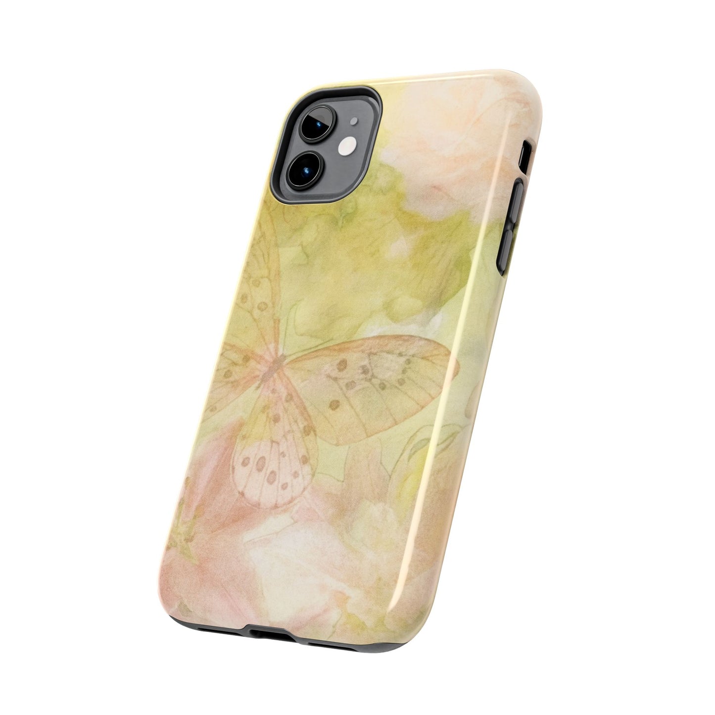 Rose Butterfly - Protective Phone Case