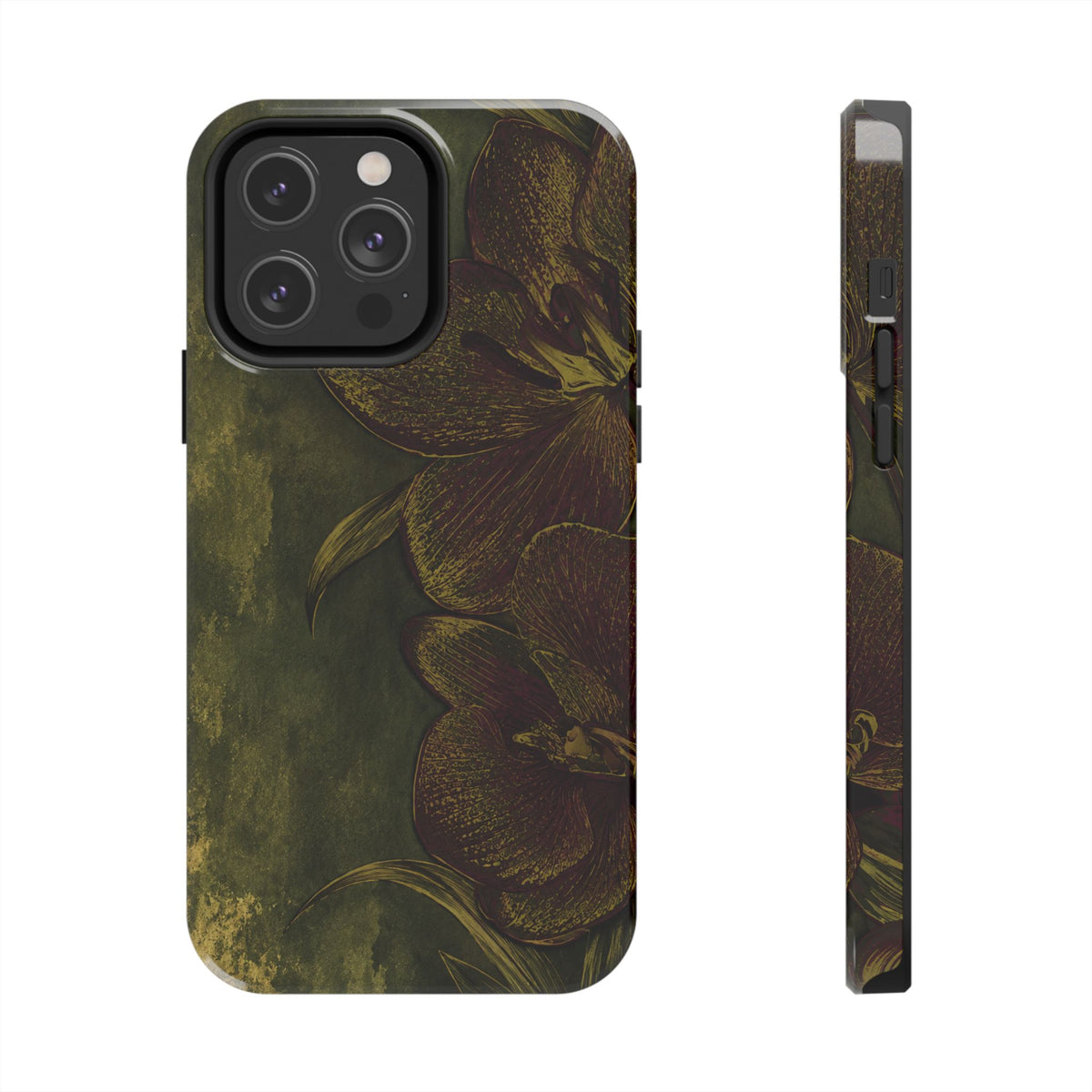 Olive Orchid - Protective Phone Case
