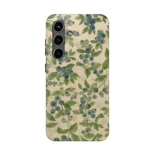Wild Blueberries - Protective Phone Case