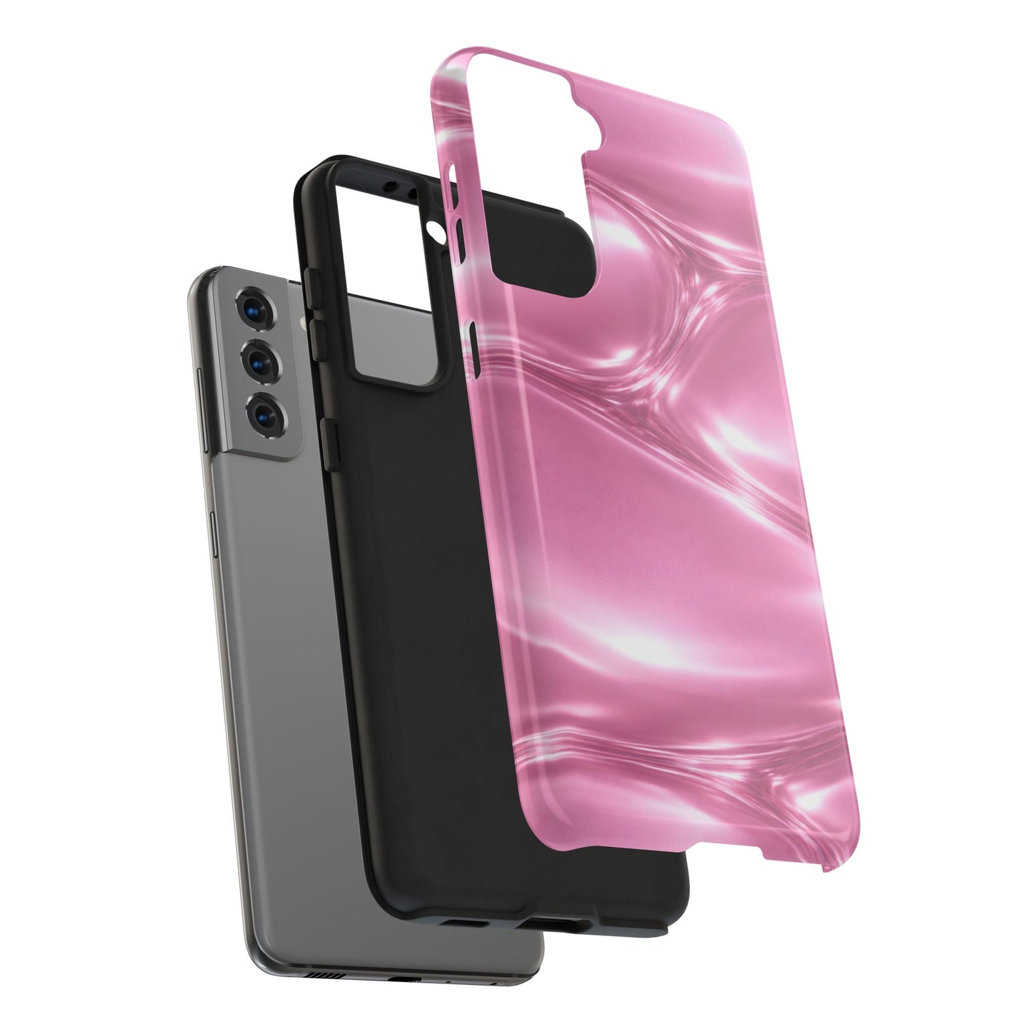 Pink Metallic - Protective Phone Case