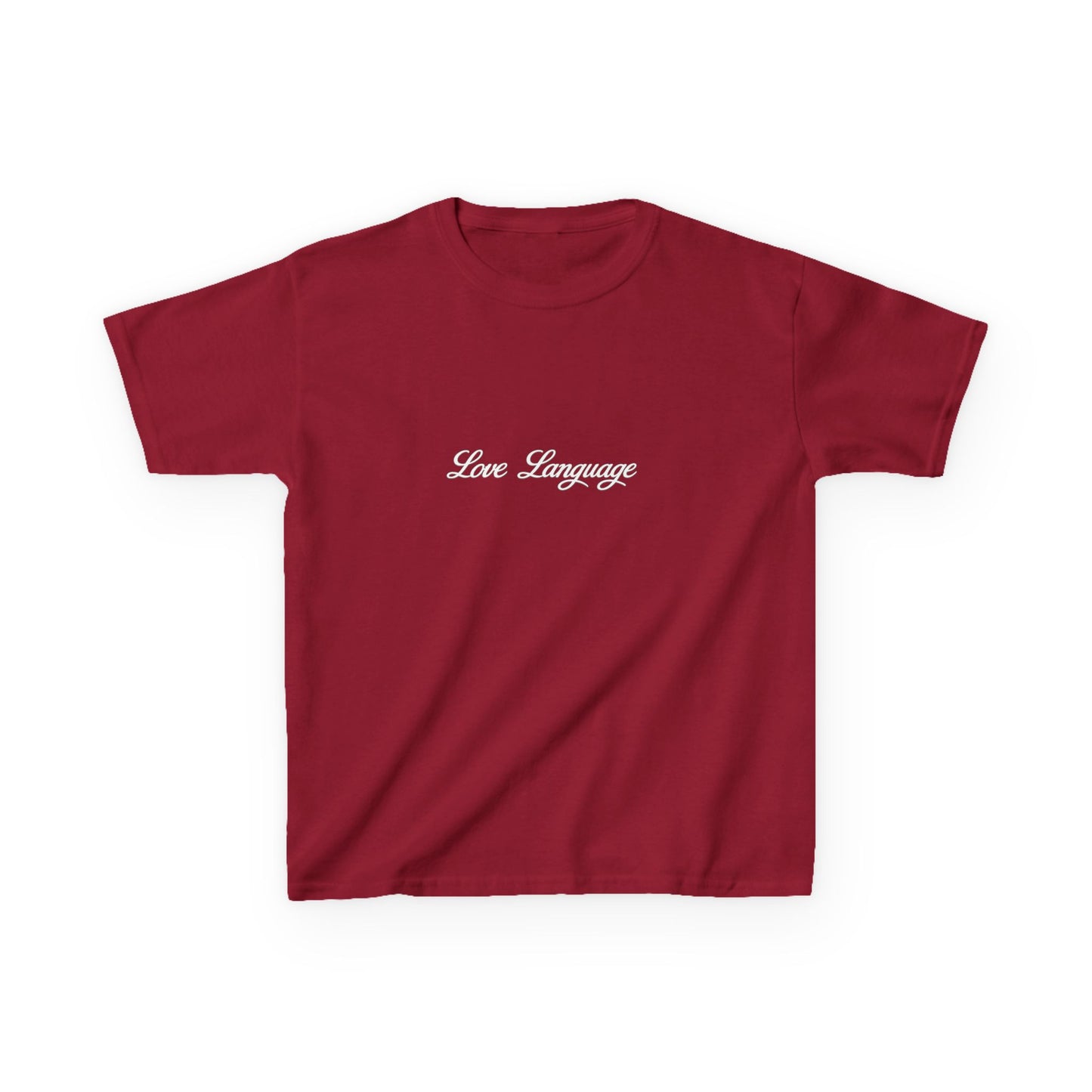 Love Language- Baby Tee