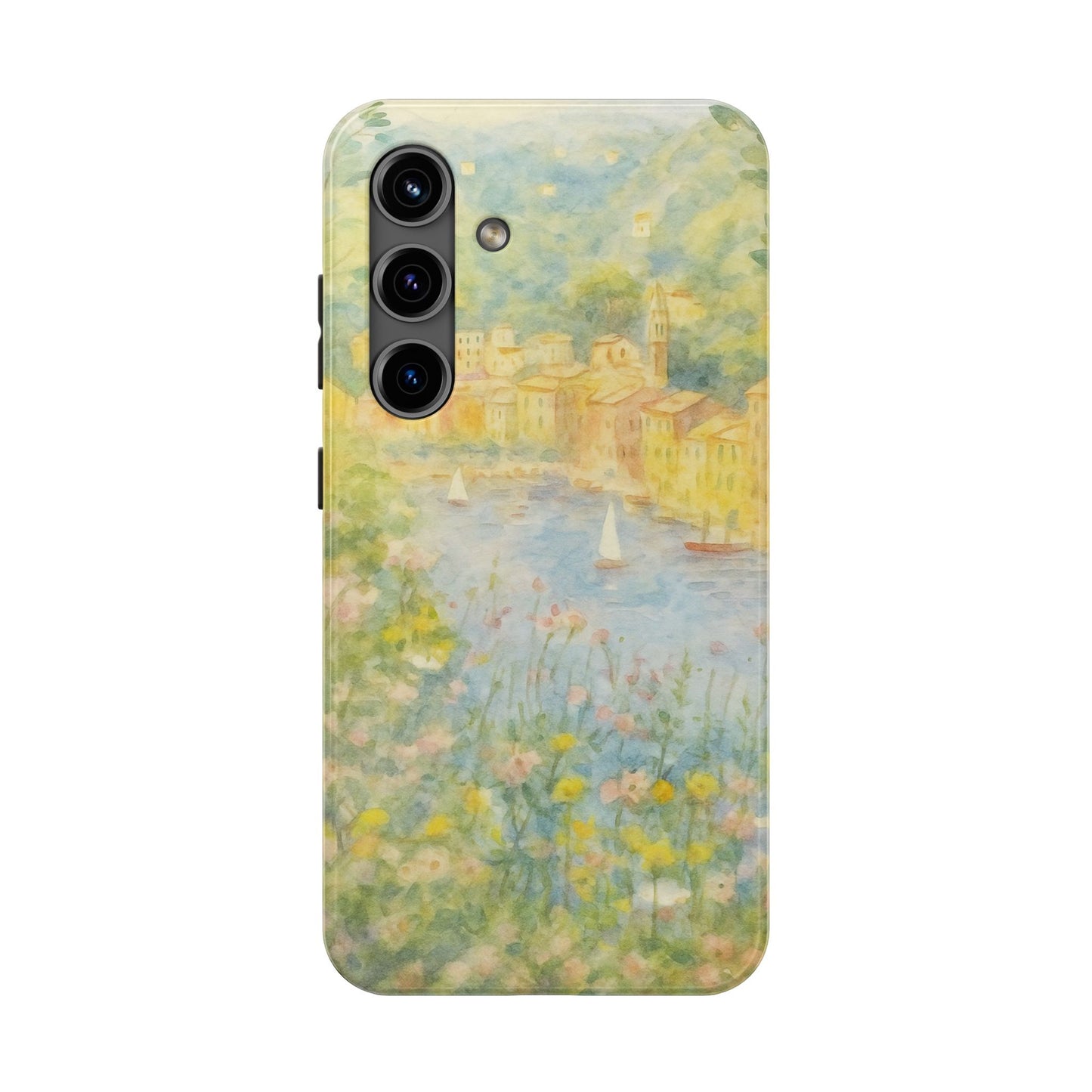 Mediterranean Seaside - Protective Phone Case
