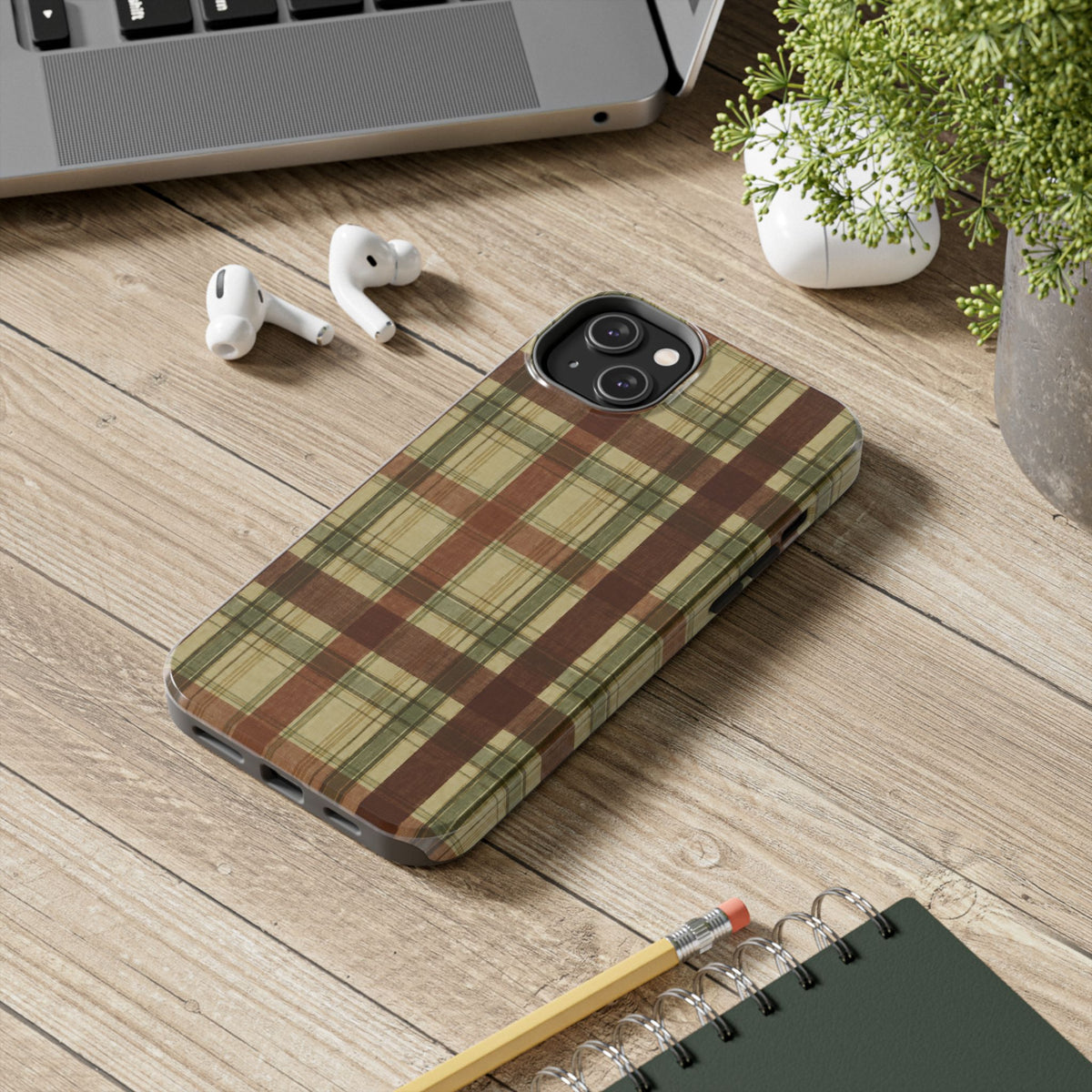 Autumn Plaid - Protective Phone Case