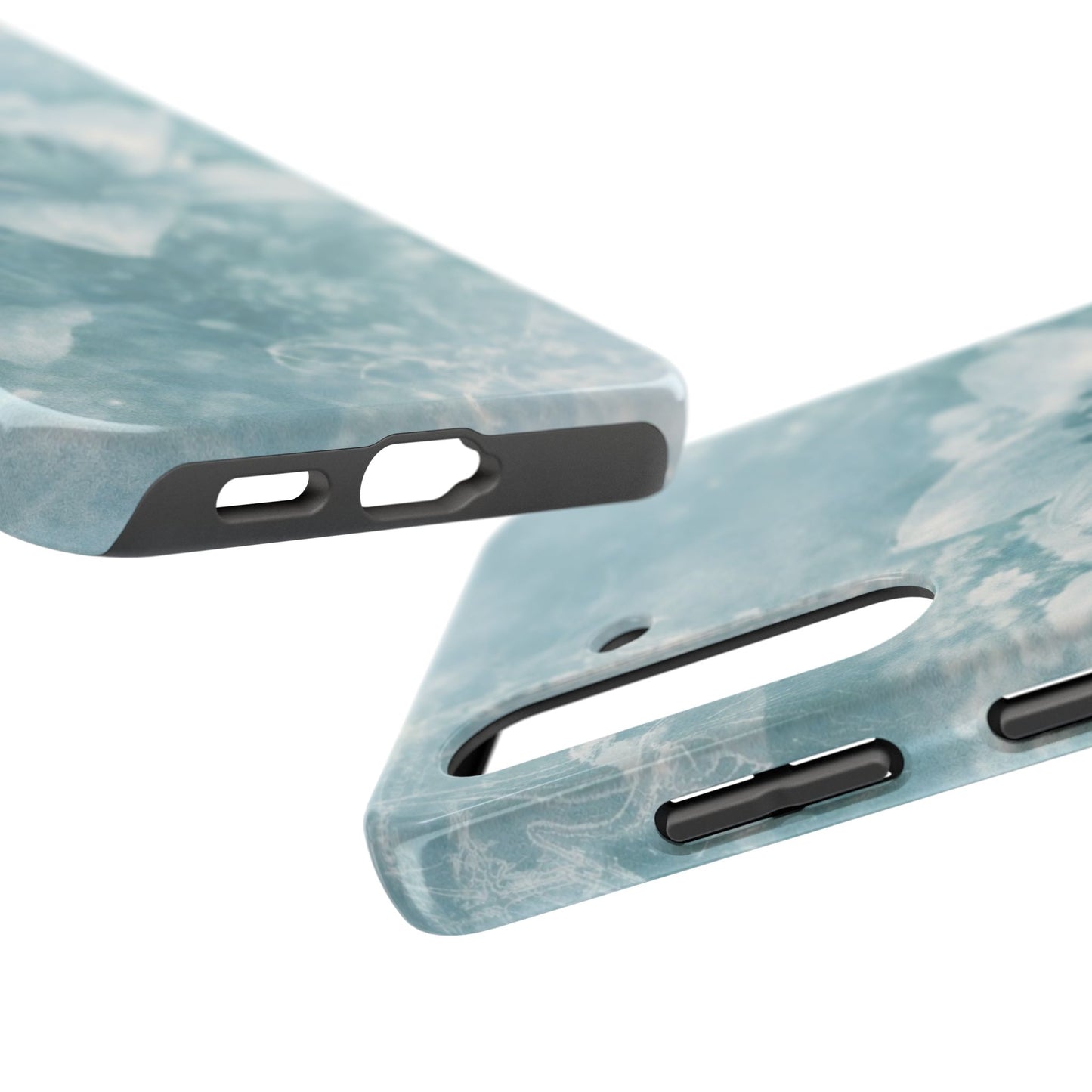 Teal Lily - Protective Phone Case