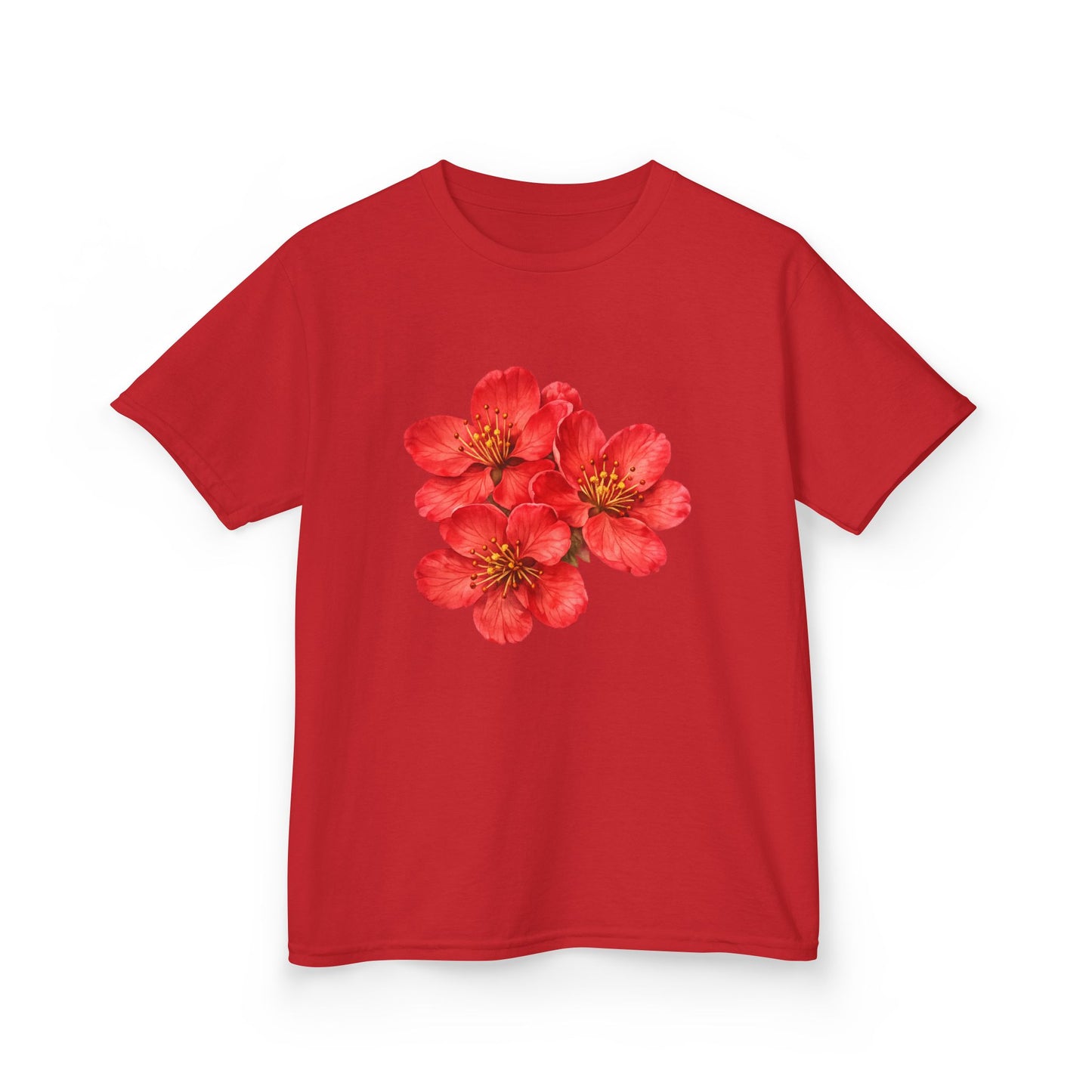 Red Bouquet - Baby Tee