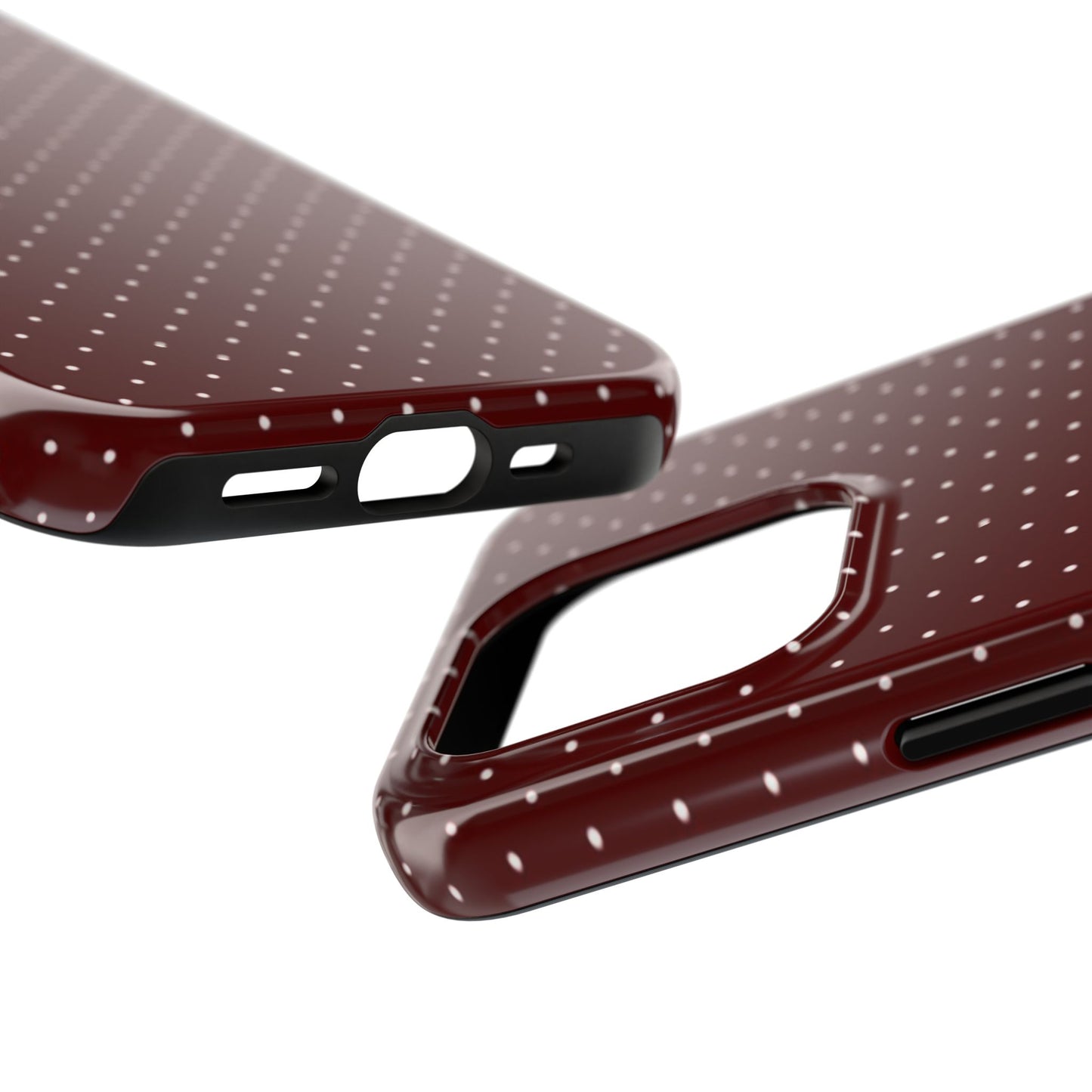 Red Polka Dots - Protective Phone Case