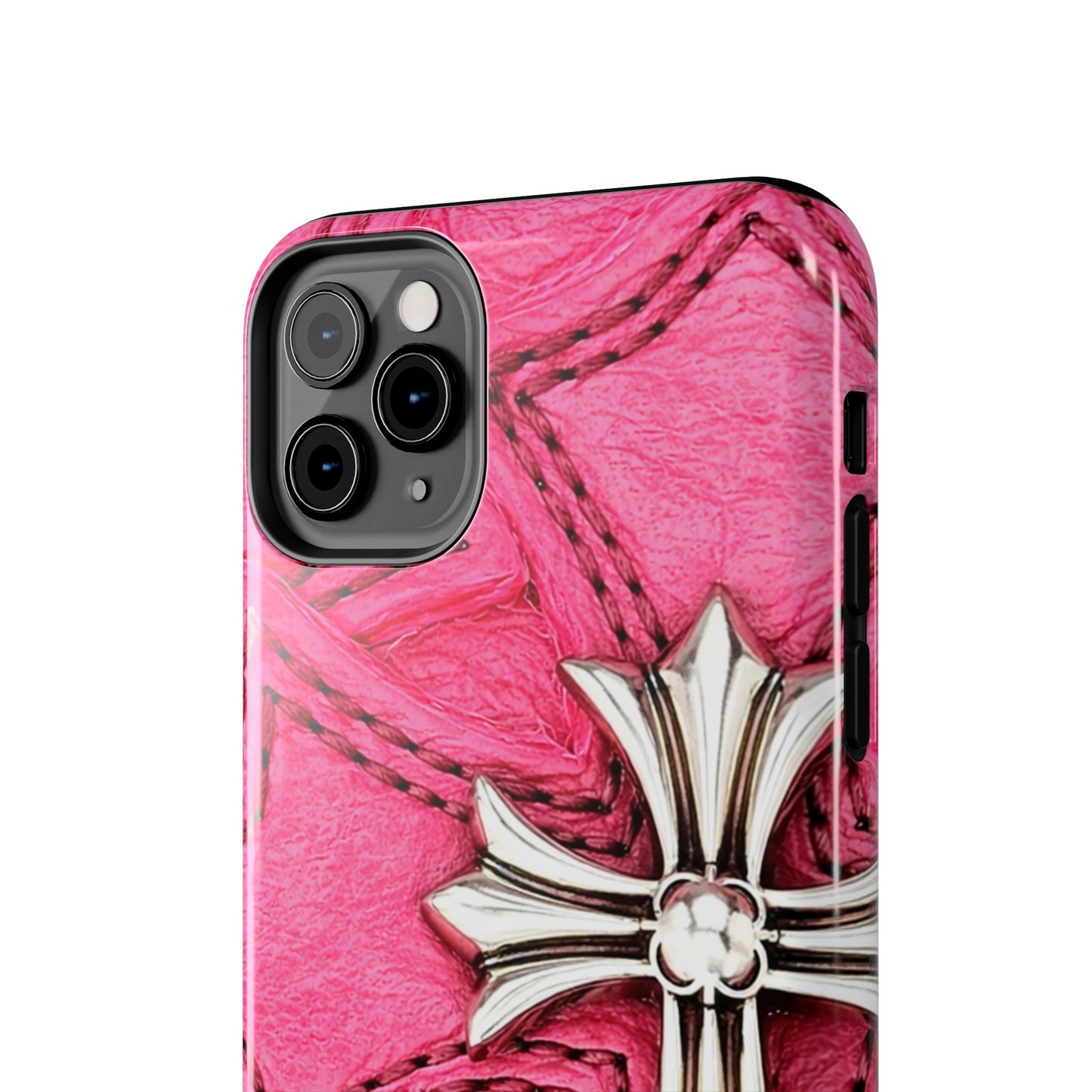 Pink Cross - Protective Phone Case