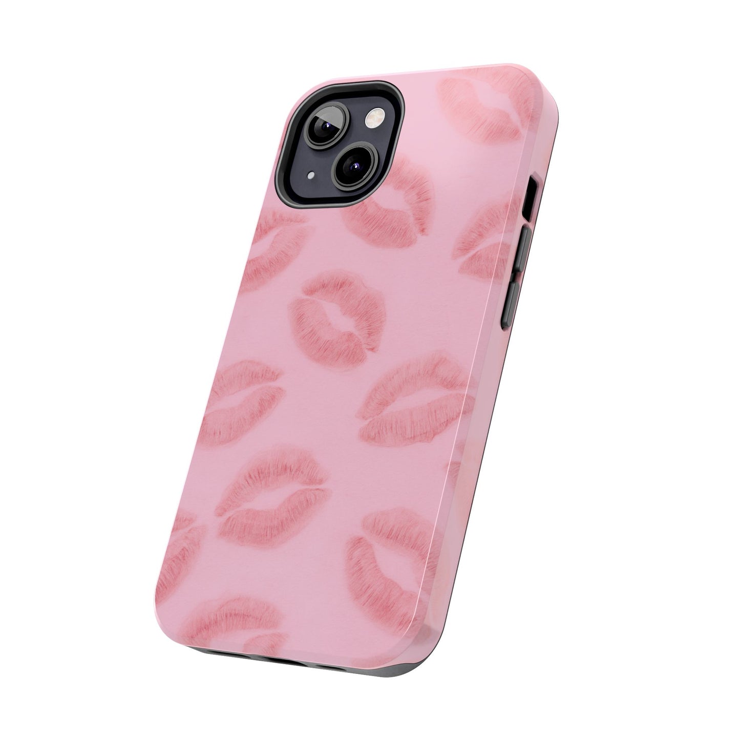 Pink Rosy Kisses - Protective Phone Case