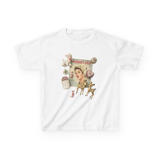 Feminine Collage - Baby Tee