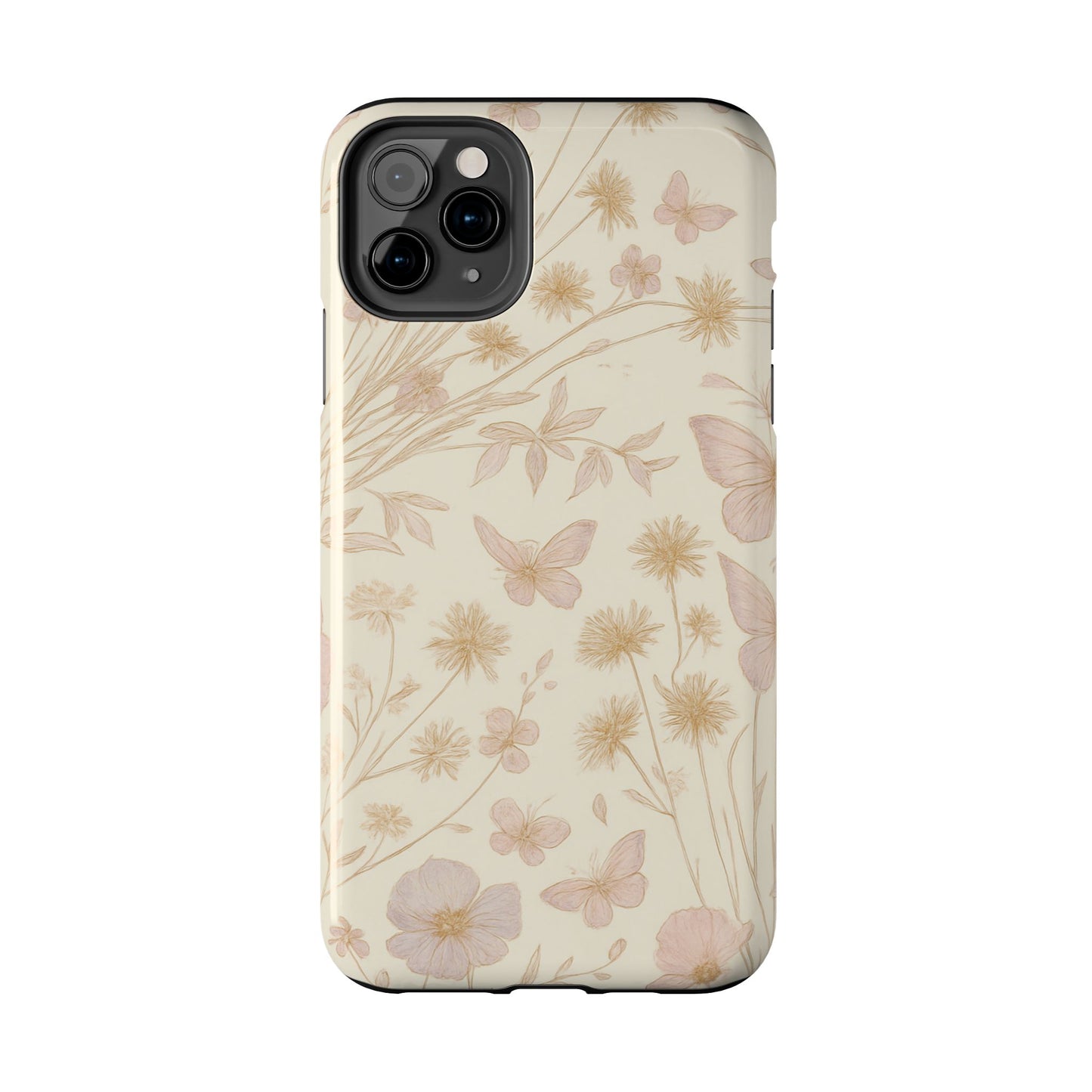 Floral Flutter - Protective Phone Case