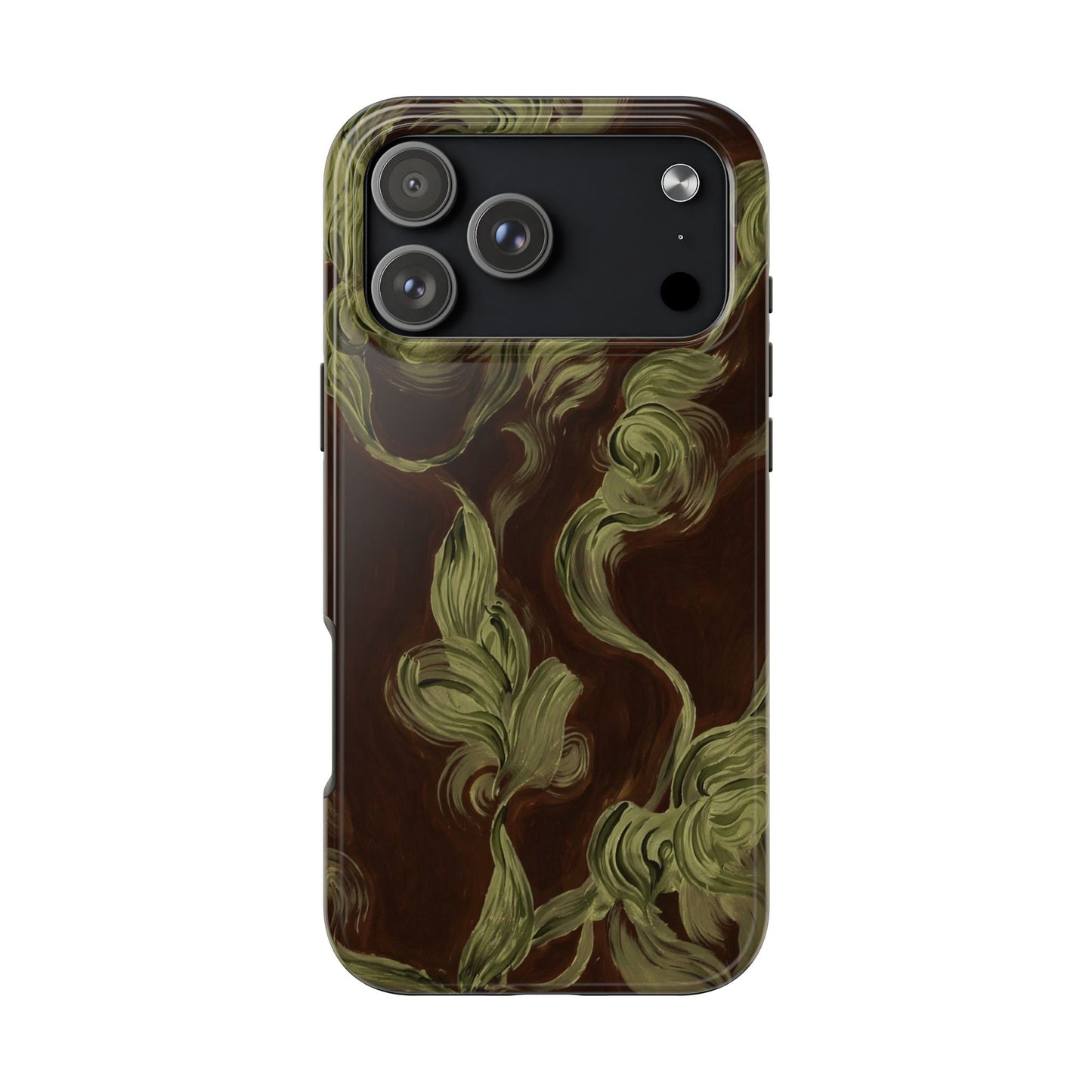 Magnolia Stained Glass - Protective Phone Case