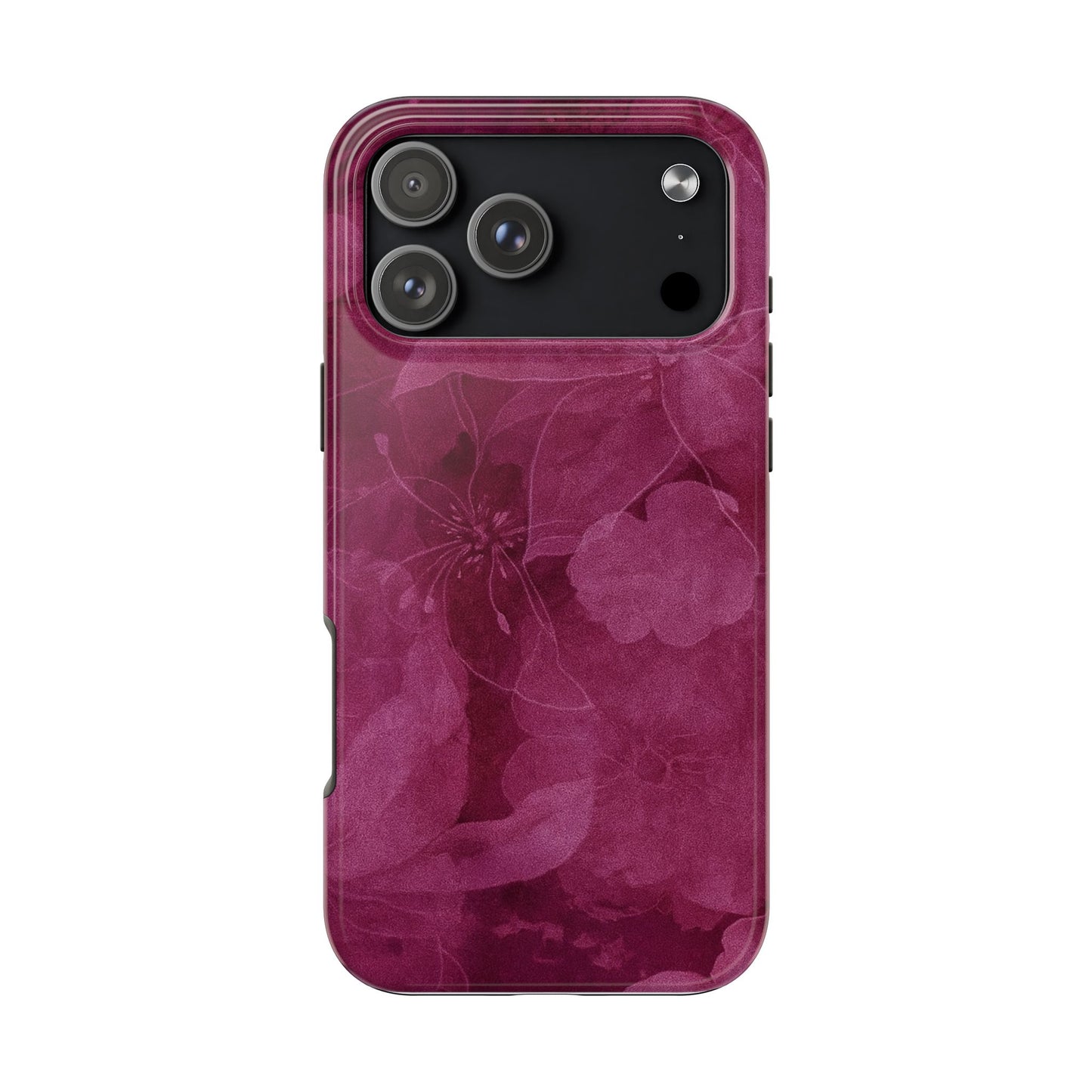 Magenta Petals - Protective Phone Case