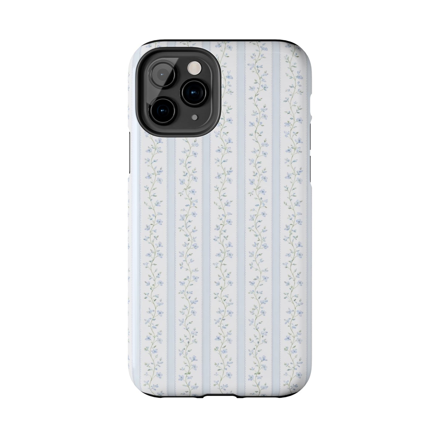 Vintage Blue Vine - Protective Phone Case