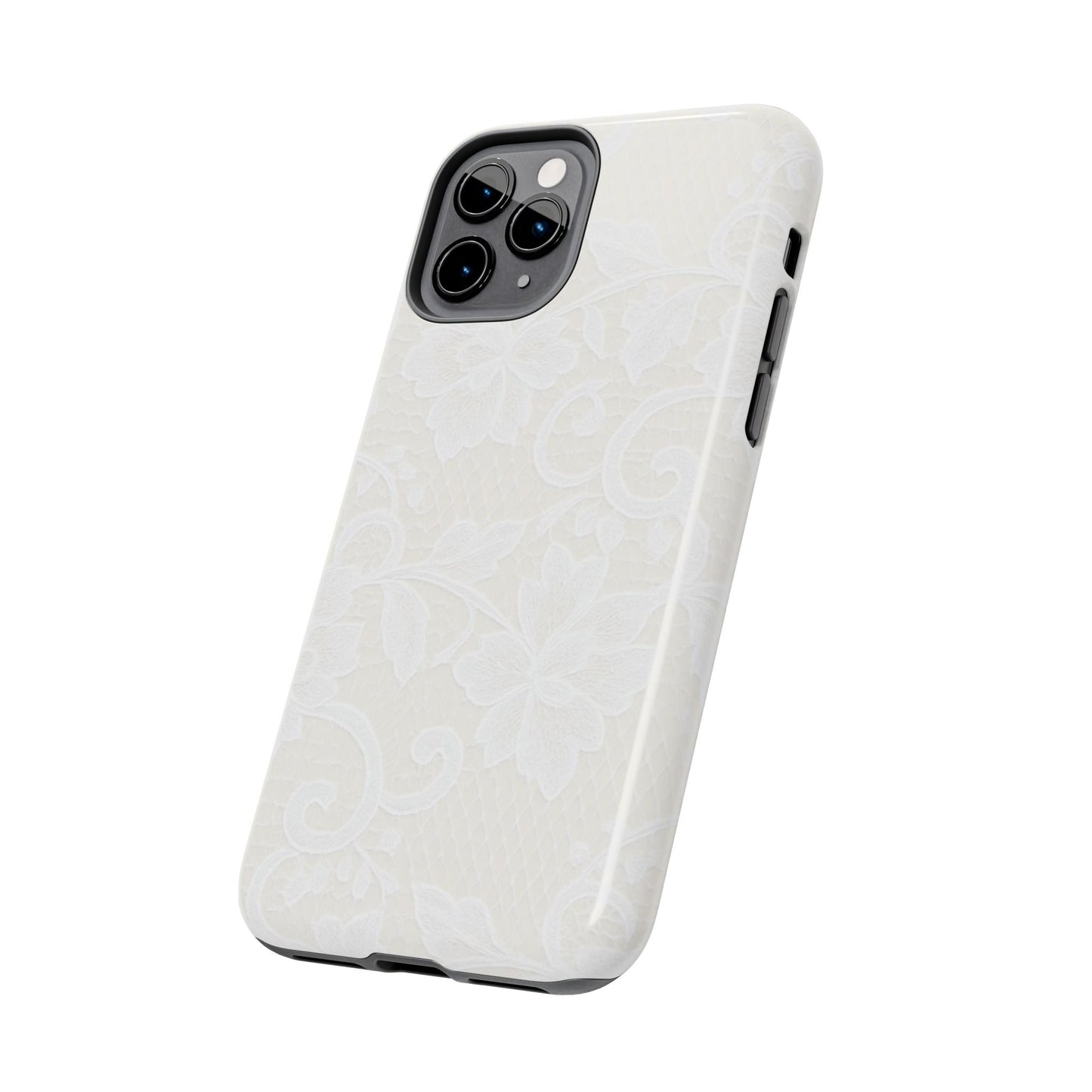 White Lace - Protective Phone Case