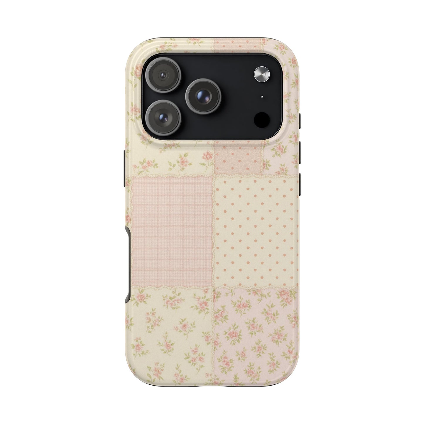 Floral Patchwork Quilt - Protective Phone Case