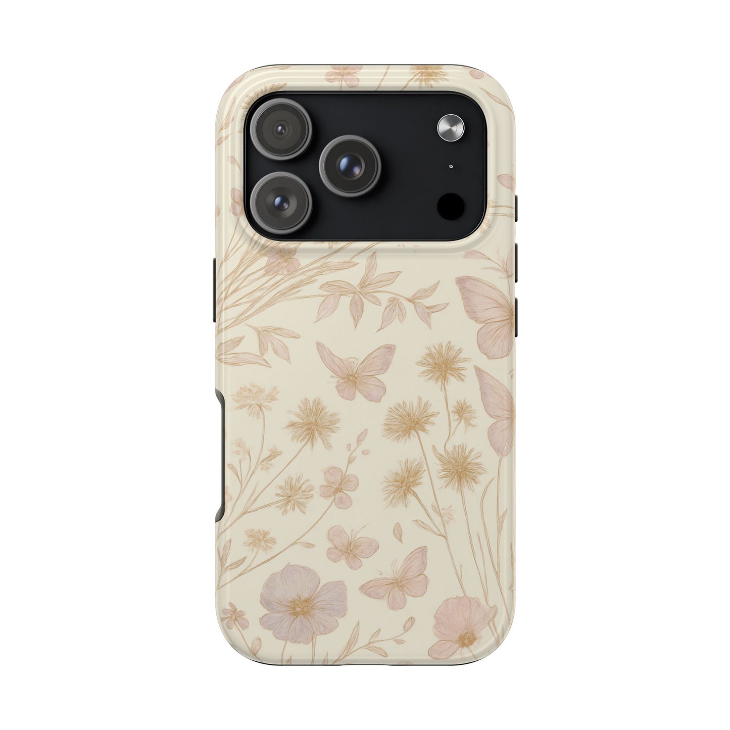 Floral Flutter - Protective Phone Case