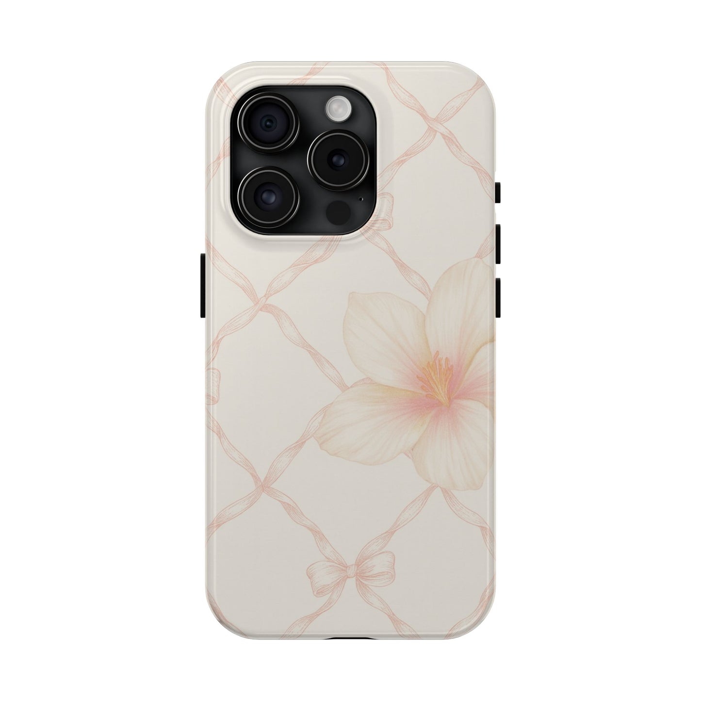 Bows and Botanical - Protective Phone Case