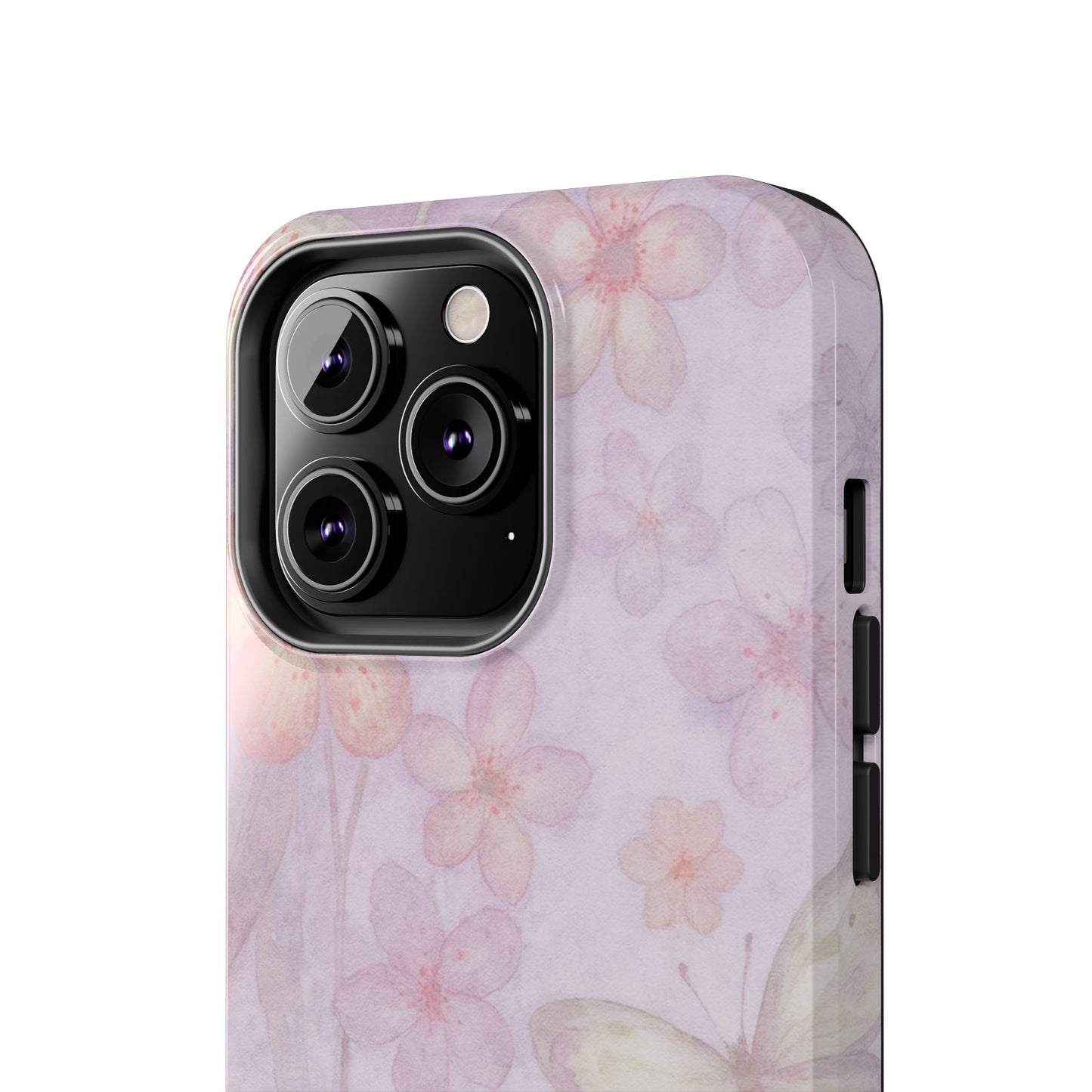 Lilac Butterfly - Protective Phone Case