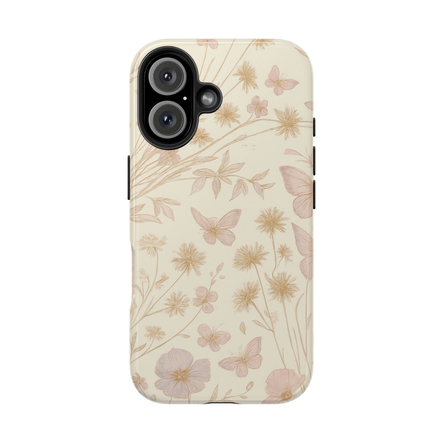 Floral Flutter - Protective Phone Case