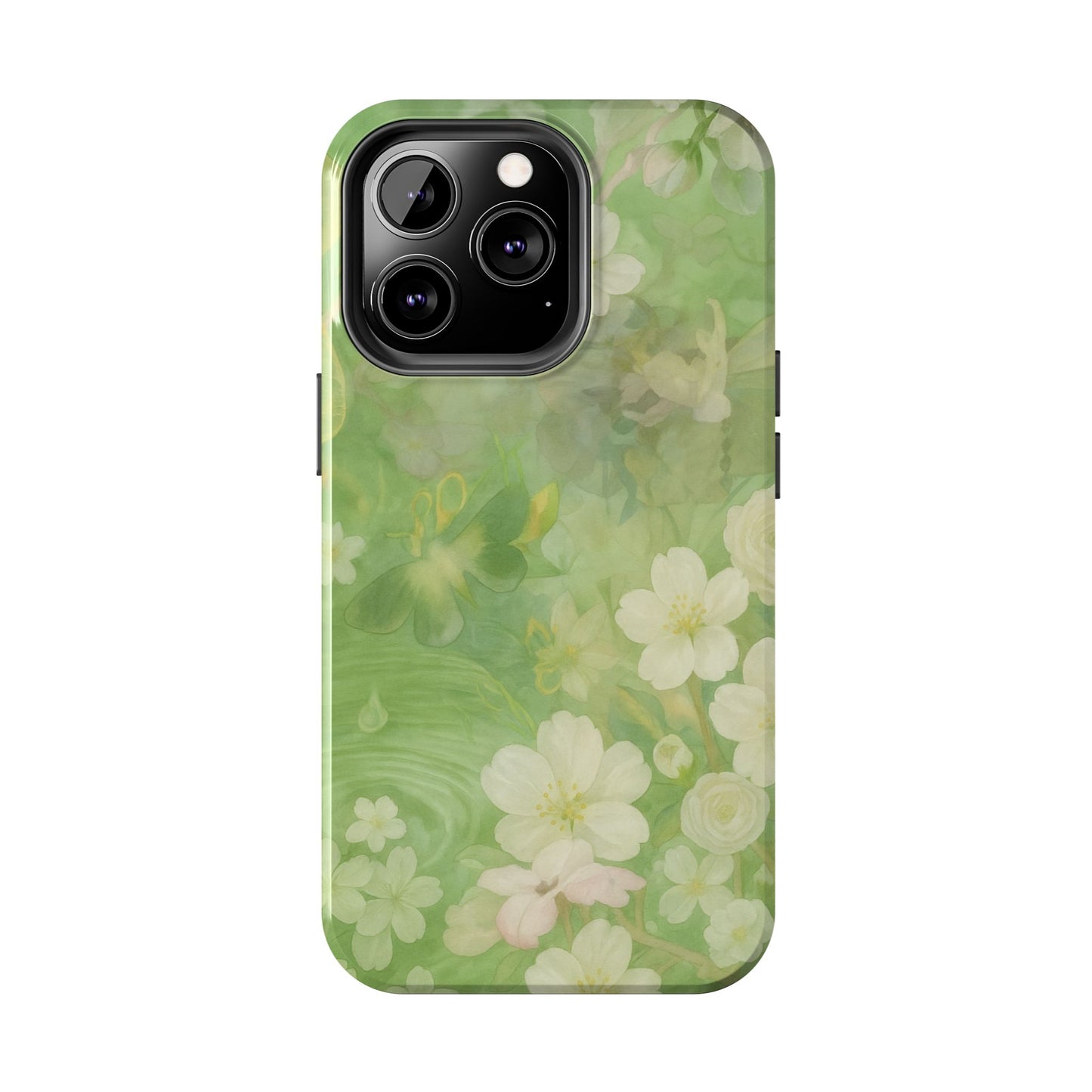 Sage Blossom - Protective Phone Case