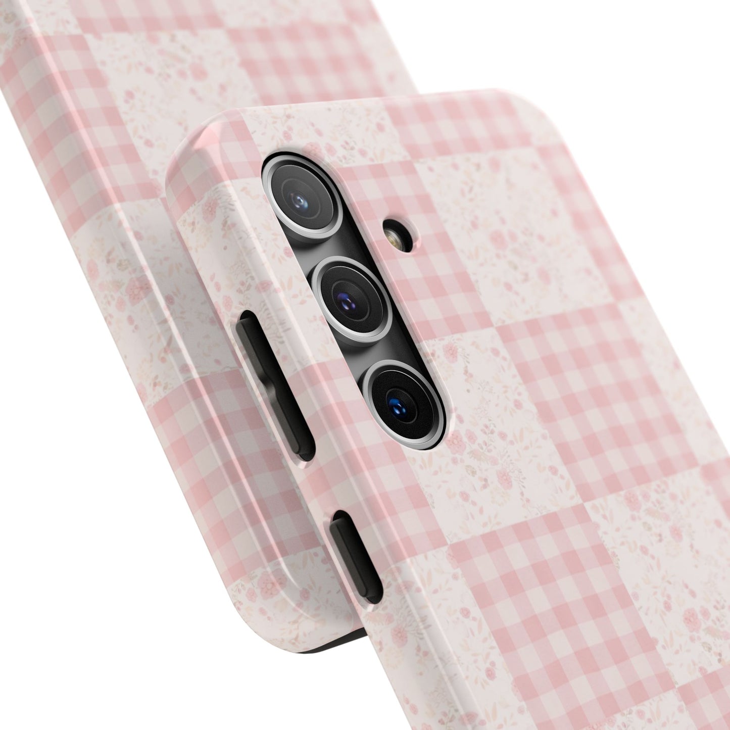 Baby Pink Quilt - Protective Phone Case