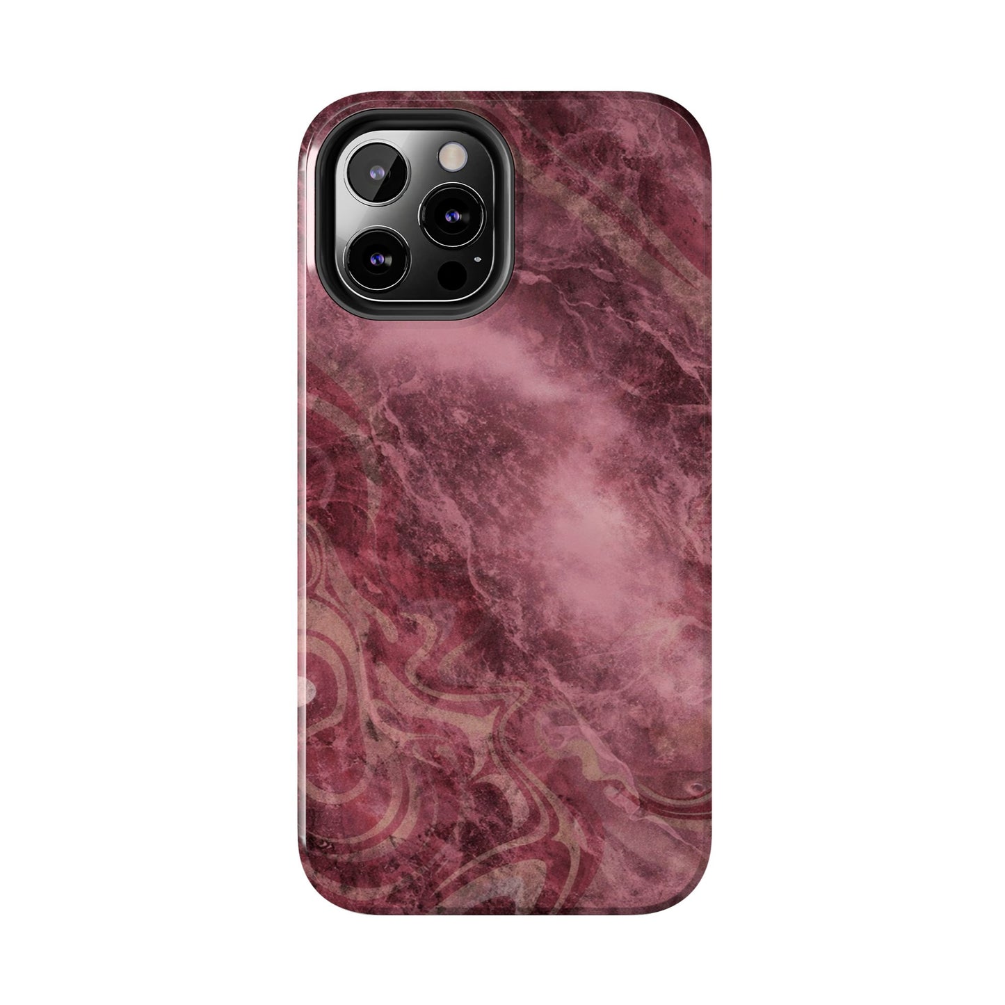 Marble Magenta - Protective Phone Case