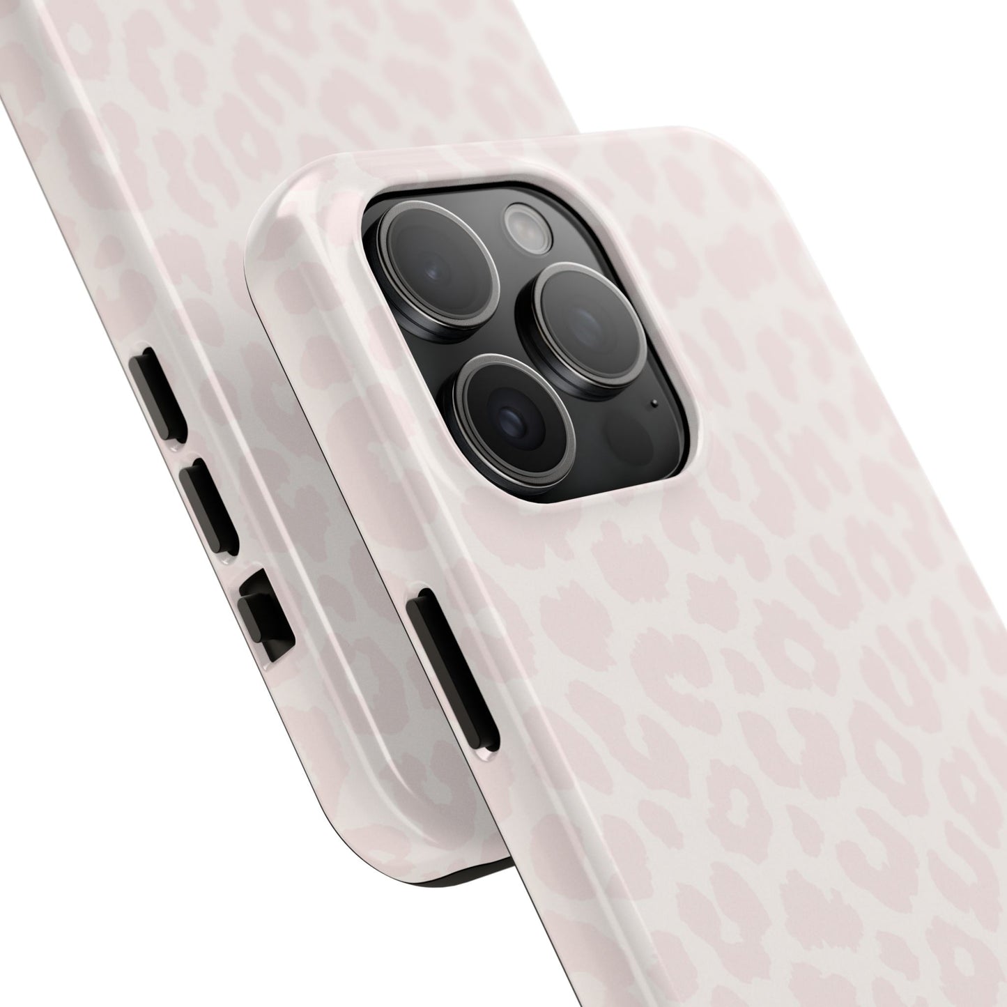 Petal Pink Leopard - Protective Phone Case