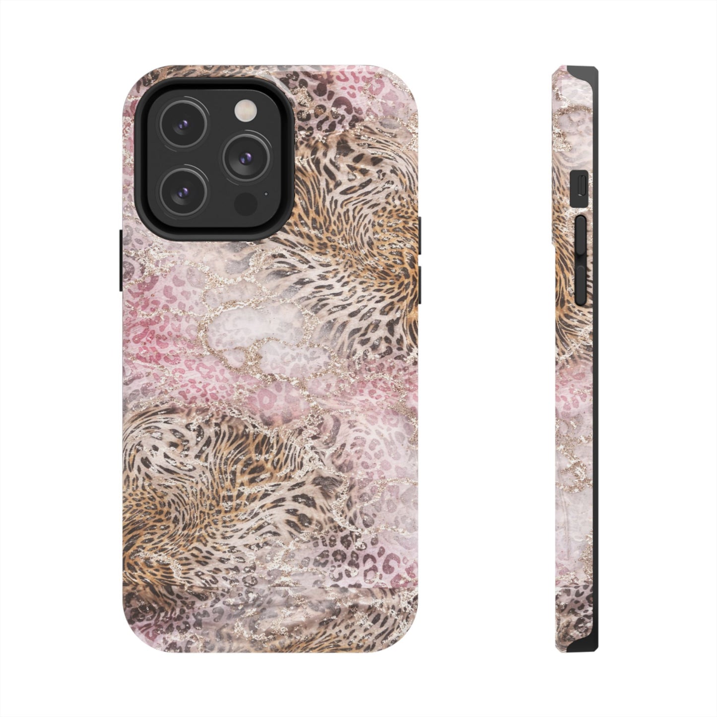 Pink Leopard - Protective Phone Case