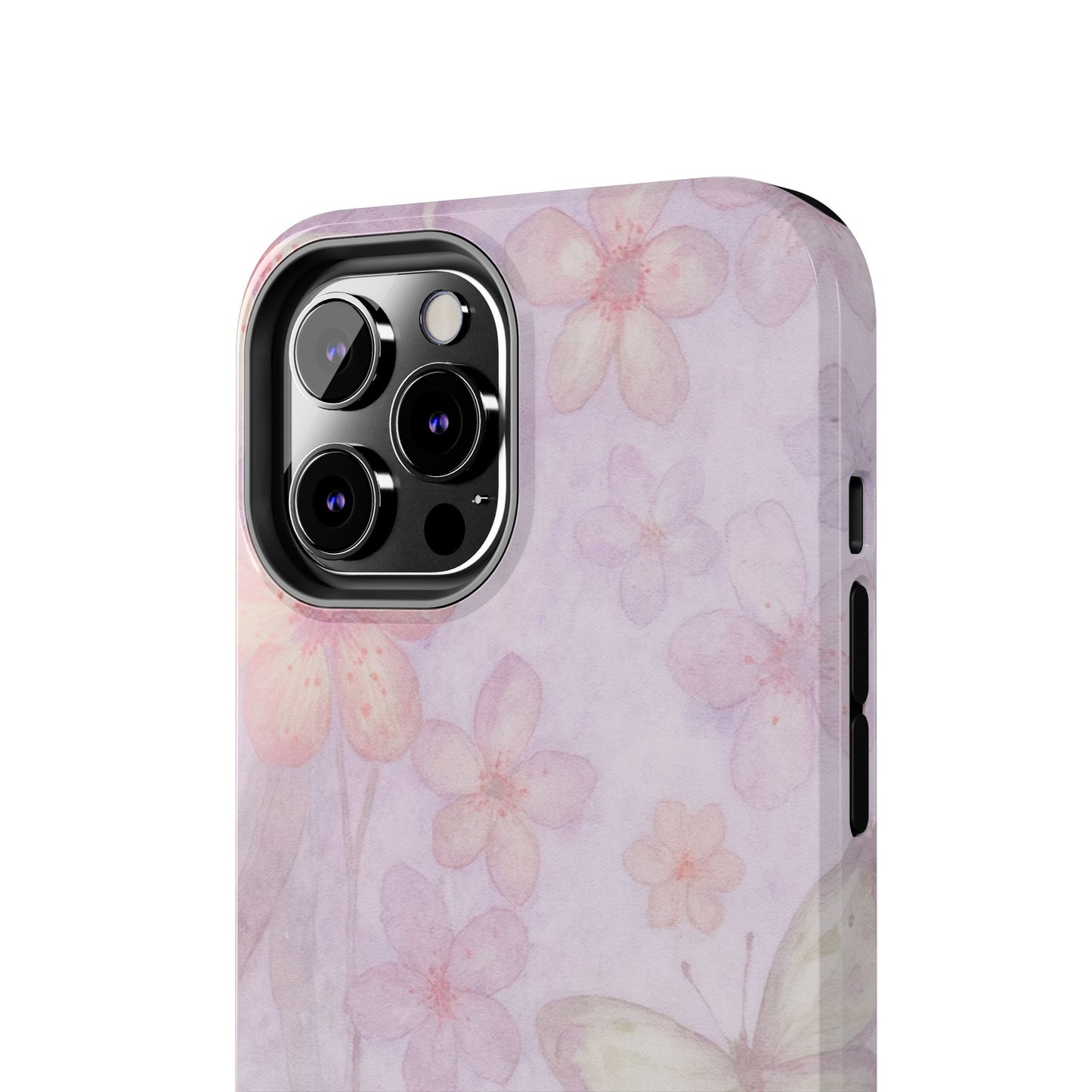 Lilac Butterfly - Protective Phone Case