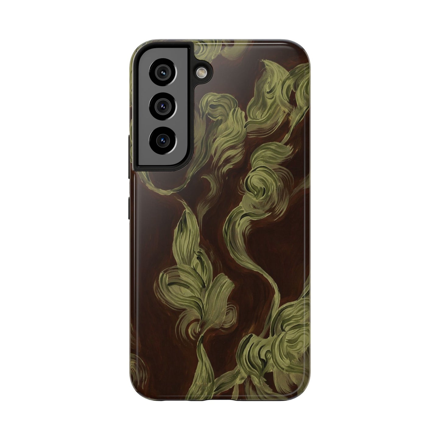 Magnolia Stained Glass - Protective Phone Case