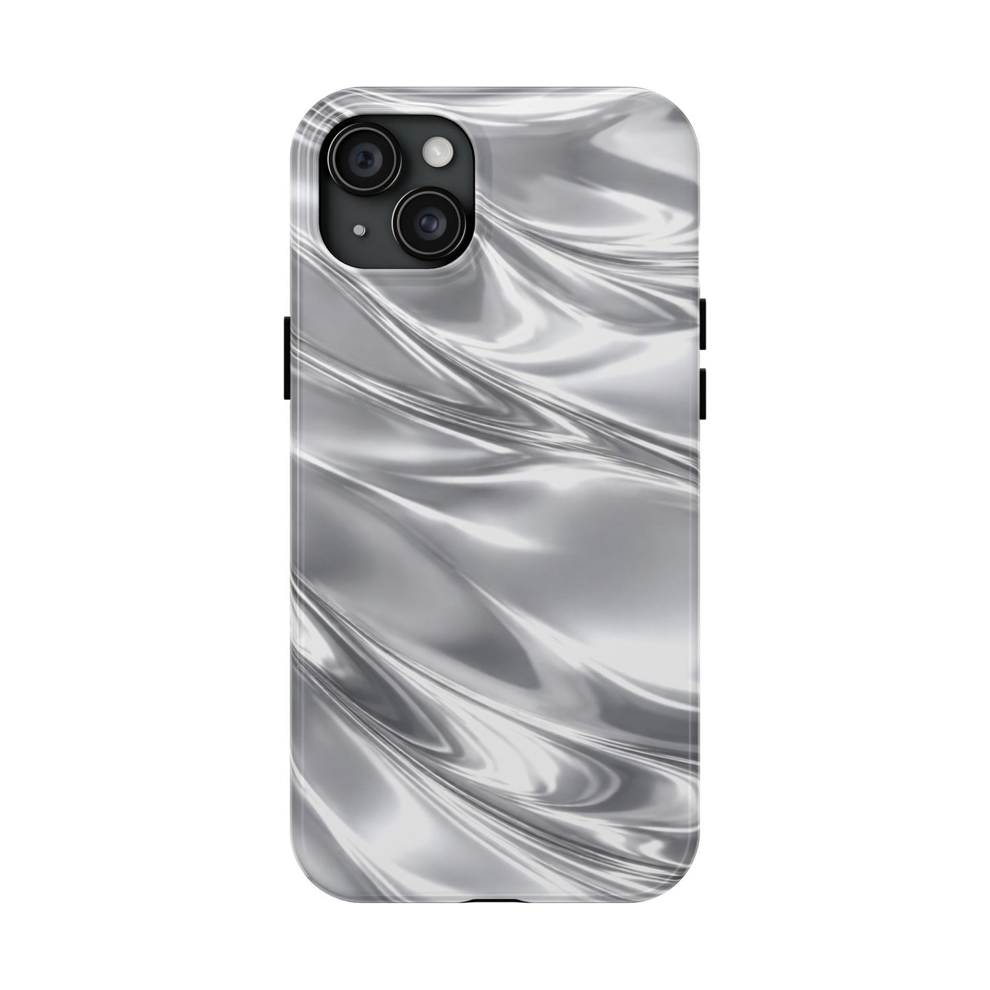 Silver Metallic - Protective Phone Case